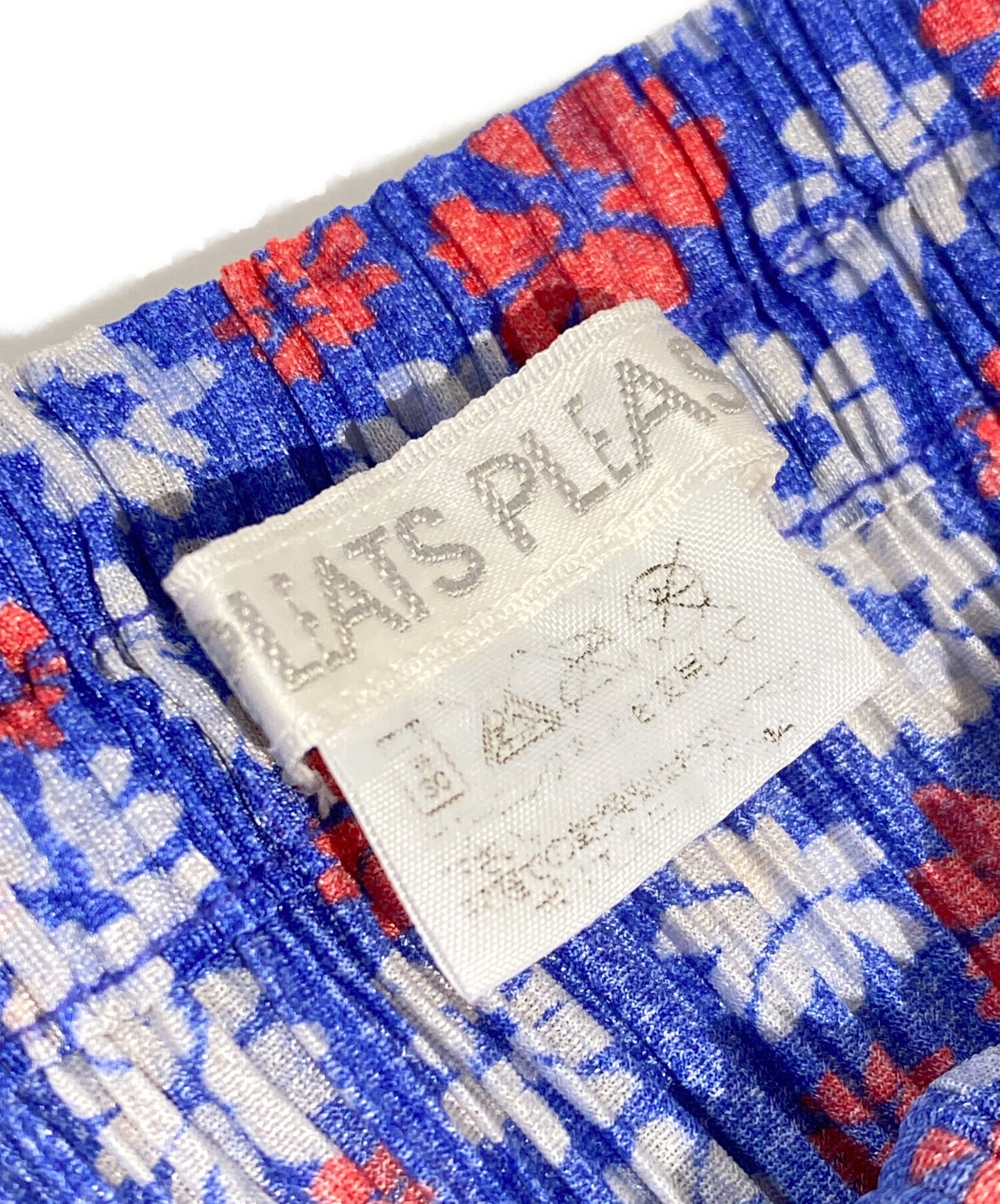 [Pre-owned] PLEATS PLEASE Flower Print Setup pp22-fk876 / pp22-jg678