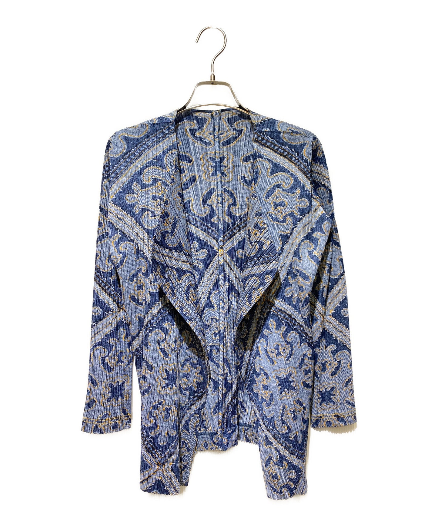 [Pre-owned] PLEATS PLEASE full-length cardigan PP91-J0568