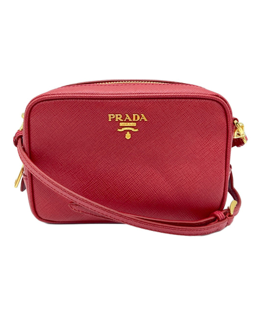 [Pre-owned] PRADA Saffiano leather shoulder bag 1NF674