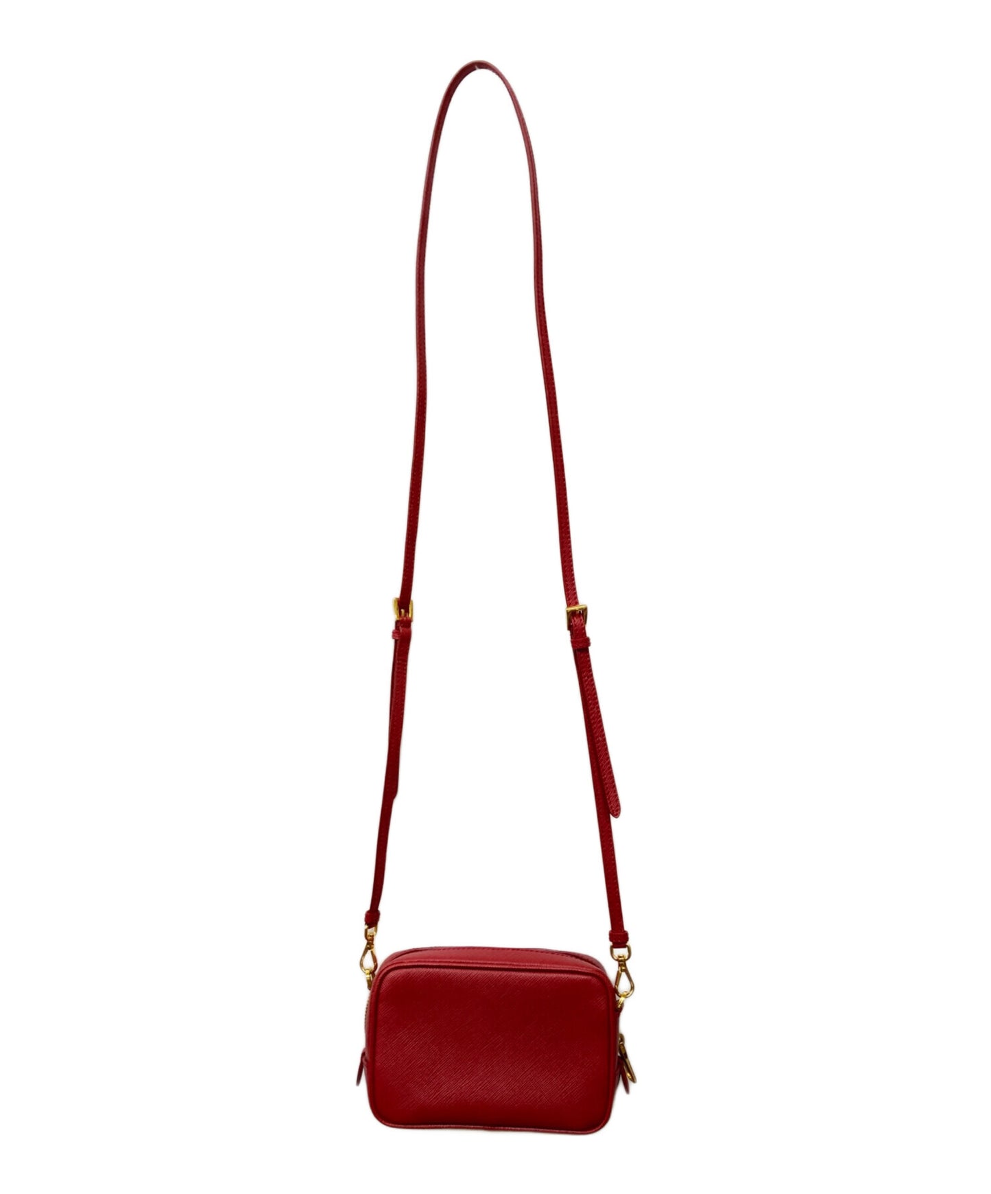 [Pre-owned] PRADA Saffiano leather shoulder bag 1NF674