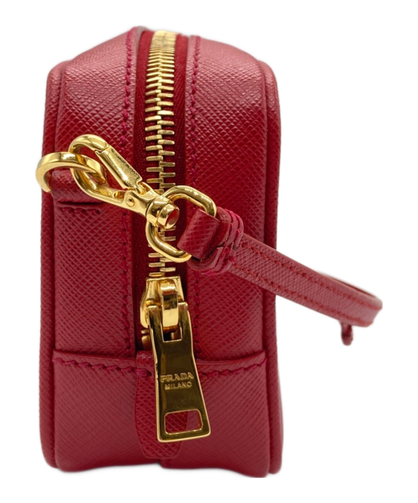 [Pre-owned] PRADA Saffiano leather shoulder bag 1NF674