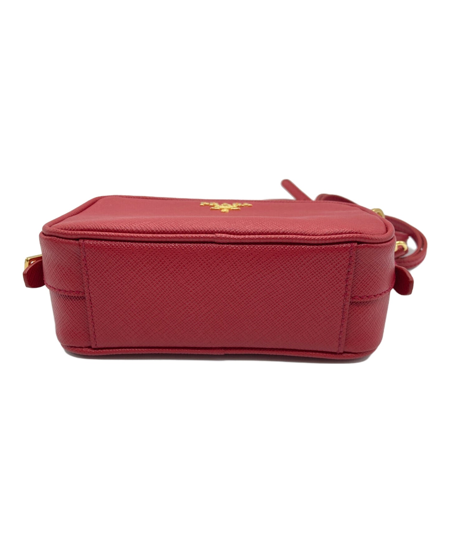 [Pre-owned] PRADA Saffiano leather shoulder bag 1NF674