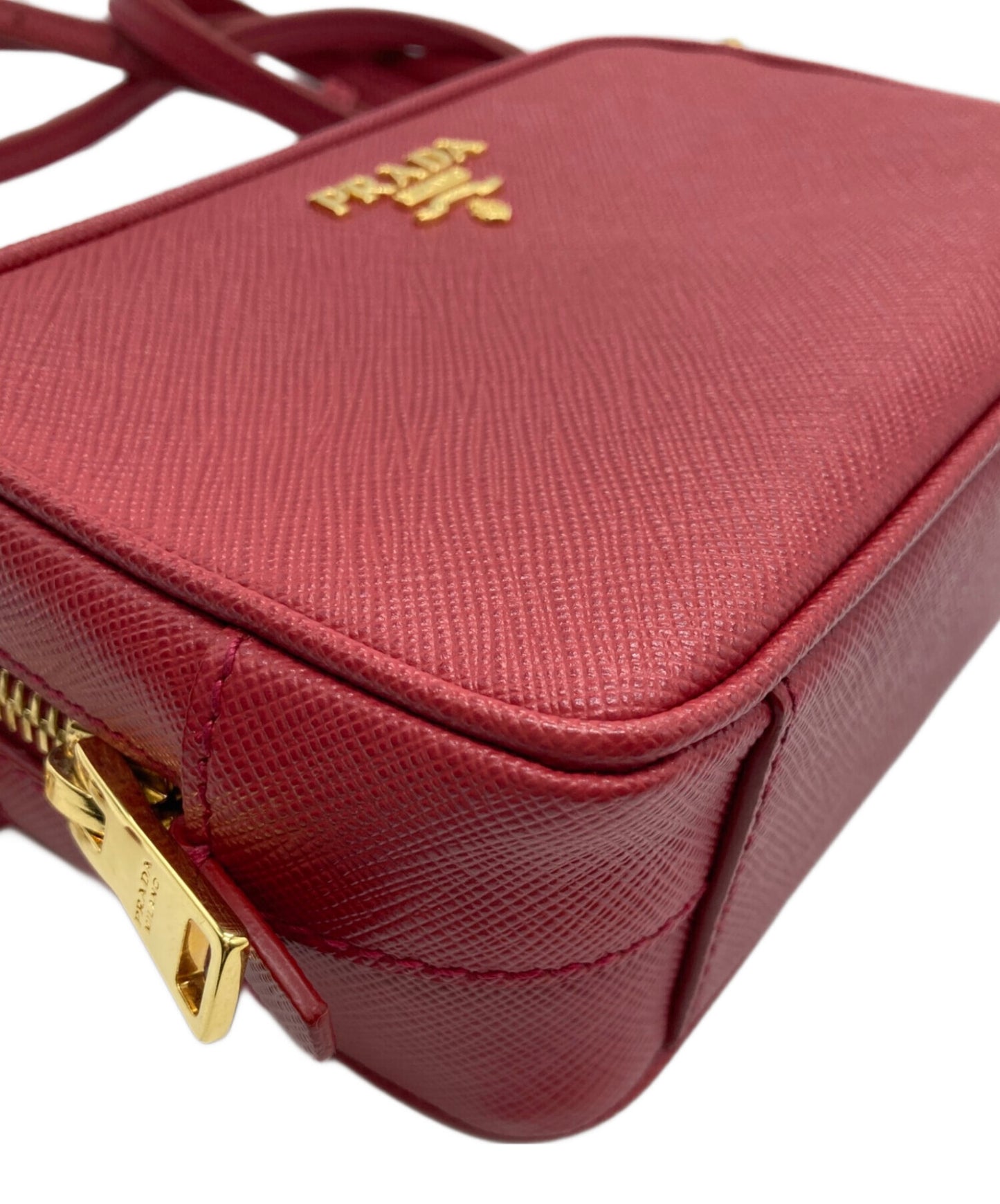 [Pre-owned] PRADA Saffiano leather shoulder bag 1NF674