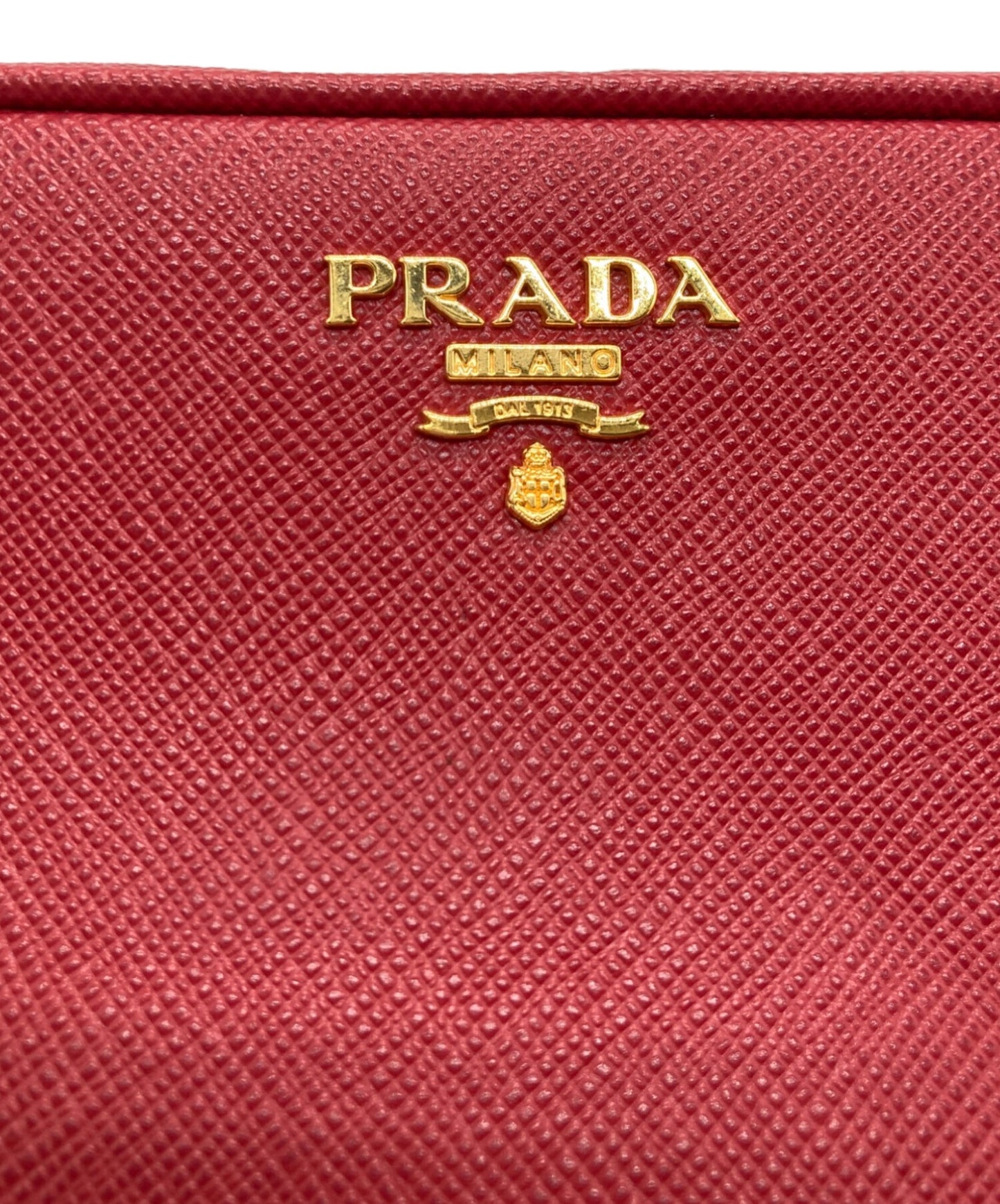[Pre-owned] PRADA Saffiano leather shoulder bag 1NF674
