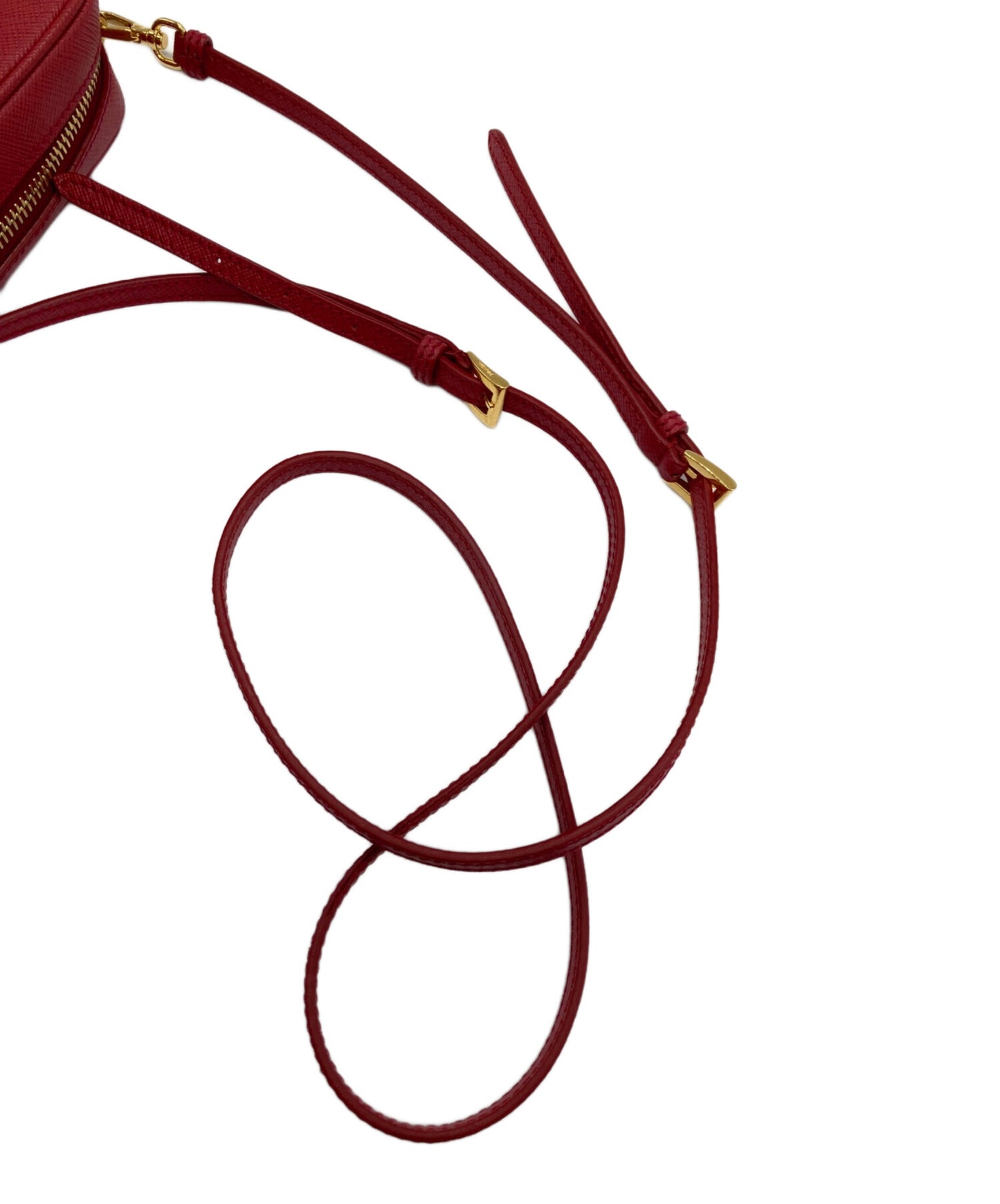 [Pre-owned] PRADA Saffiano leather shoulder bag 1NF674