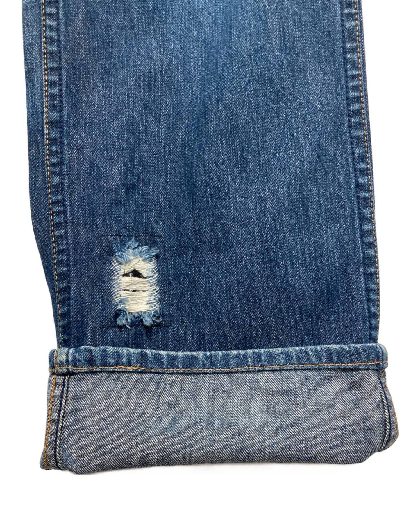 [Pre-owned] NUMBER (N)INE Damaged denim pants