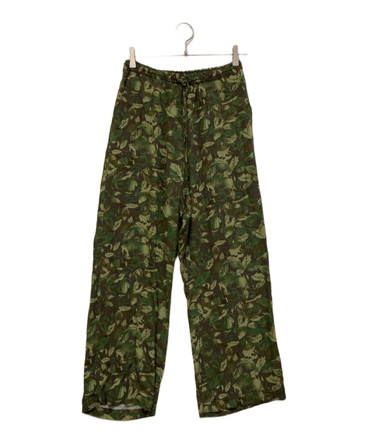 [Pre-owned] Hysteric Glamour WEEDY SKULL Pattern Easy Wide Pants