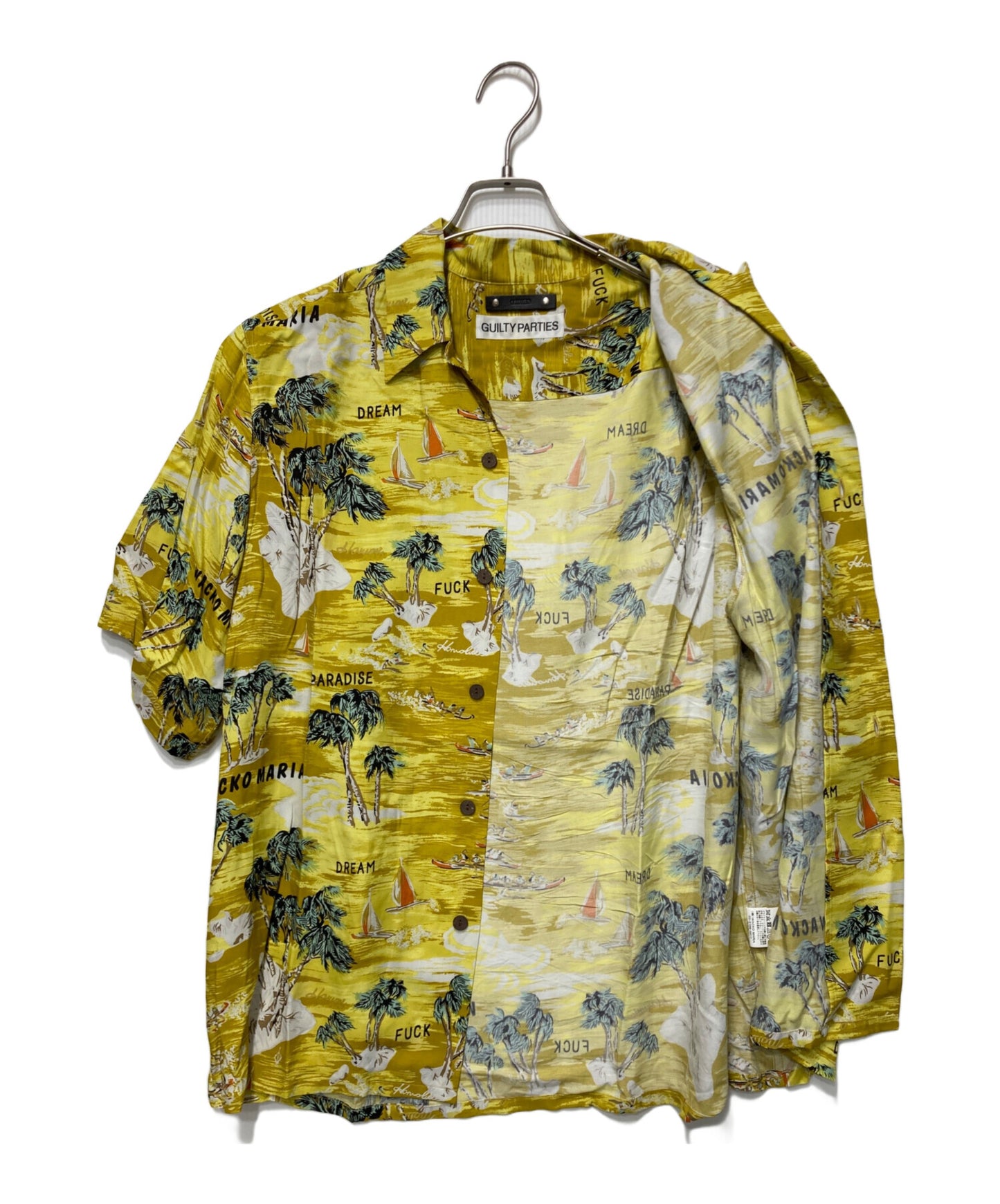 [Pre-owned] WACKO MARIA RAYON HAWAIIAN SHIRT