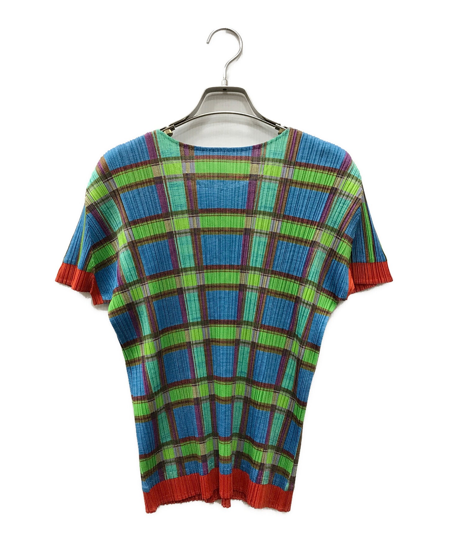 [Pre-owned] PLEATS PLEASE Plaid pleated cut and sewn PP63-JK561