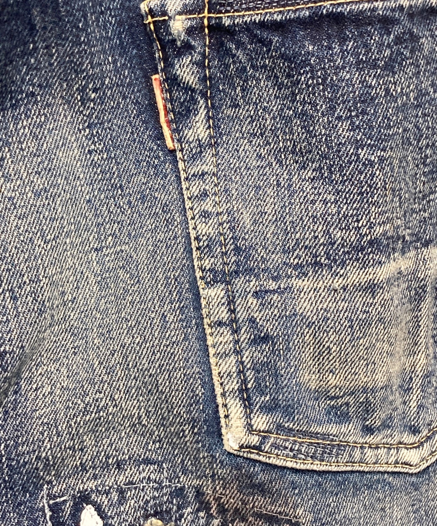 [Pre-owned] KAPITAL Ragged patchwork denim pants