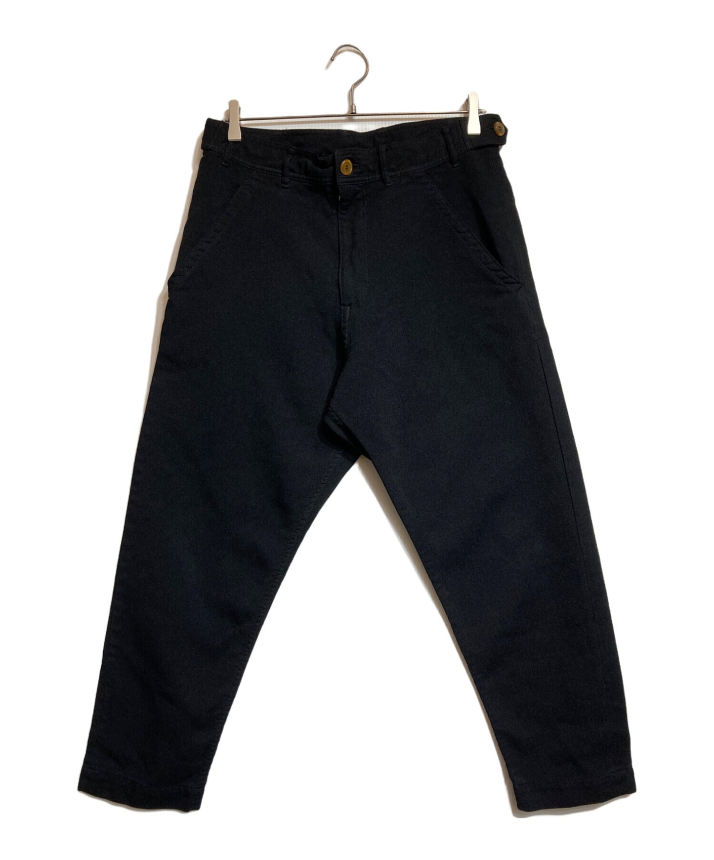 [Pre-owned] COMME des GARCONS HOMME DEUX Poly-shrink tapered pants DG-P052