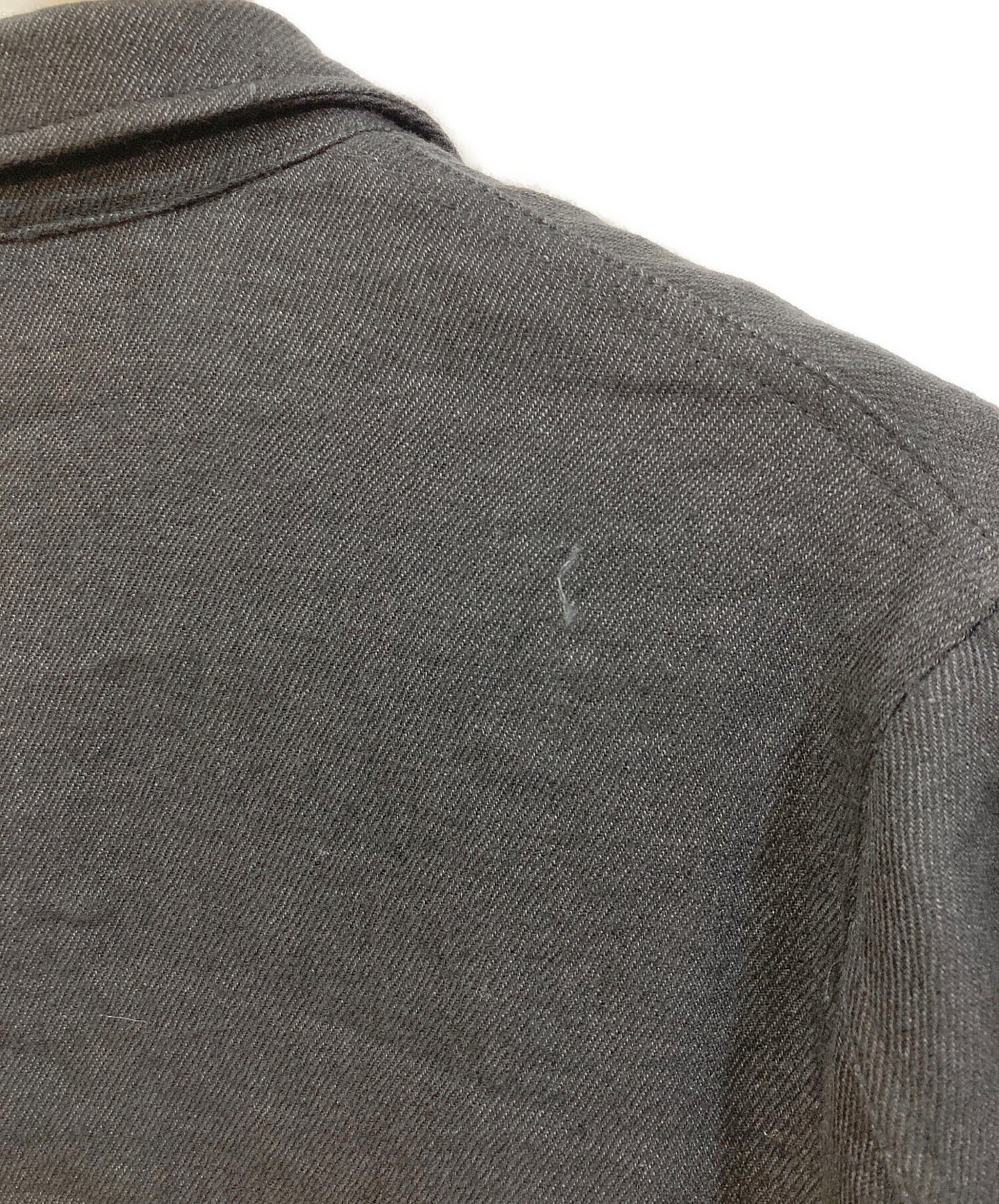 [Pre-owned] COMME des GARCONS JUNYA WATANABE MAN Wool linen twill shrunken coat and cowhide leather coat AD2020/WF-C401