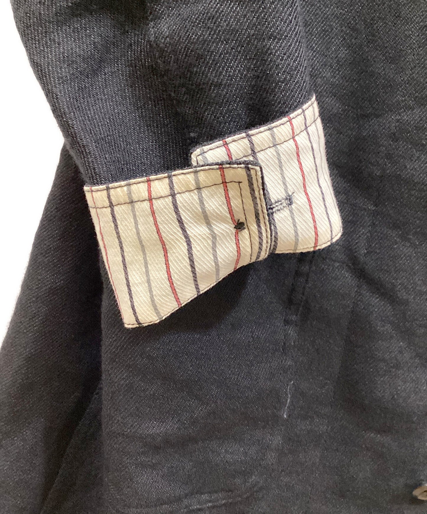 [Pre-owned] COMME des GARCONS JUNYA WATANABE MAN Wool linen twill shrunken coat and cowhide leather coat AD2020/WF-C401