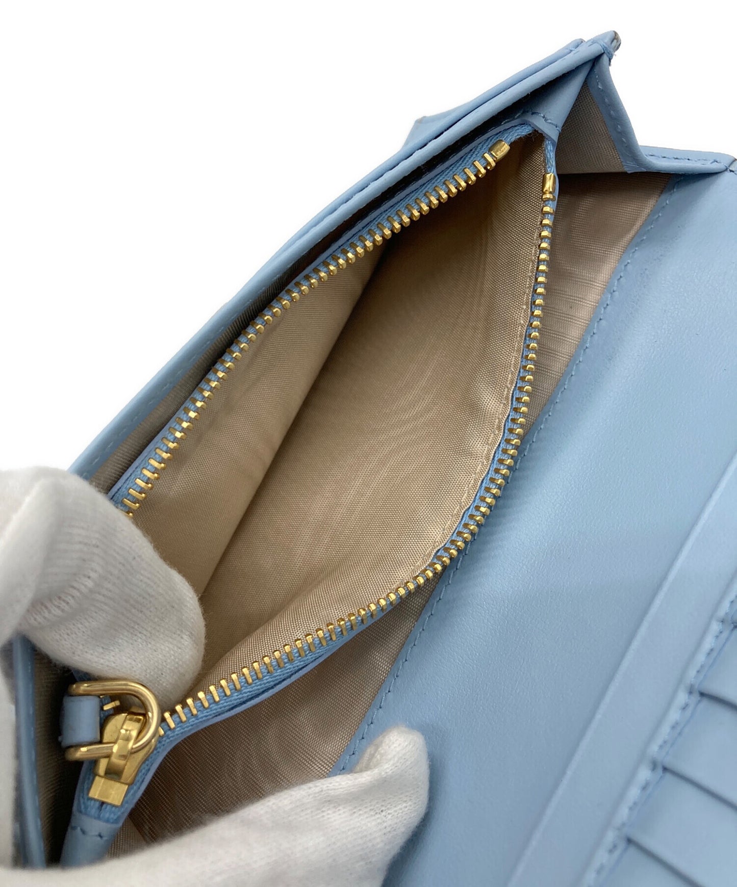 [Pre-owned] PRADA long wallet 1MV025