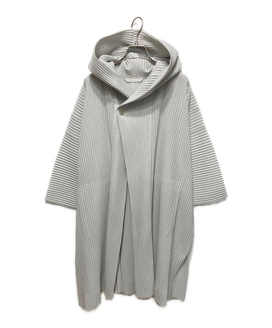 [Pre-owned] HOMME PLISSE ISSEY MIYAKE Mesh Pleated Hooded Coat HP91JA149