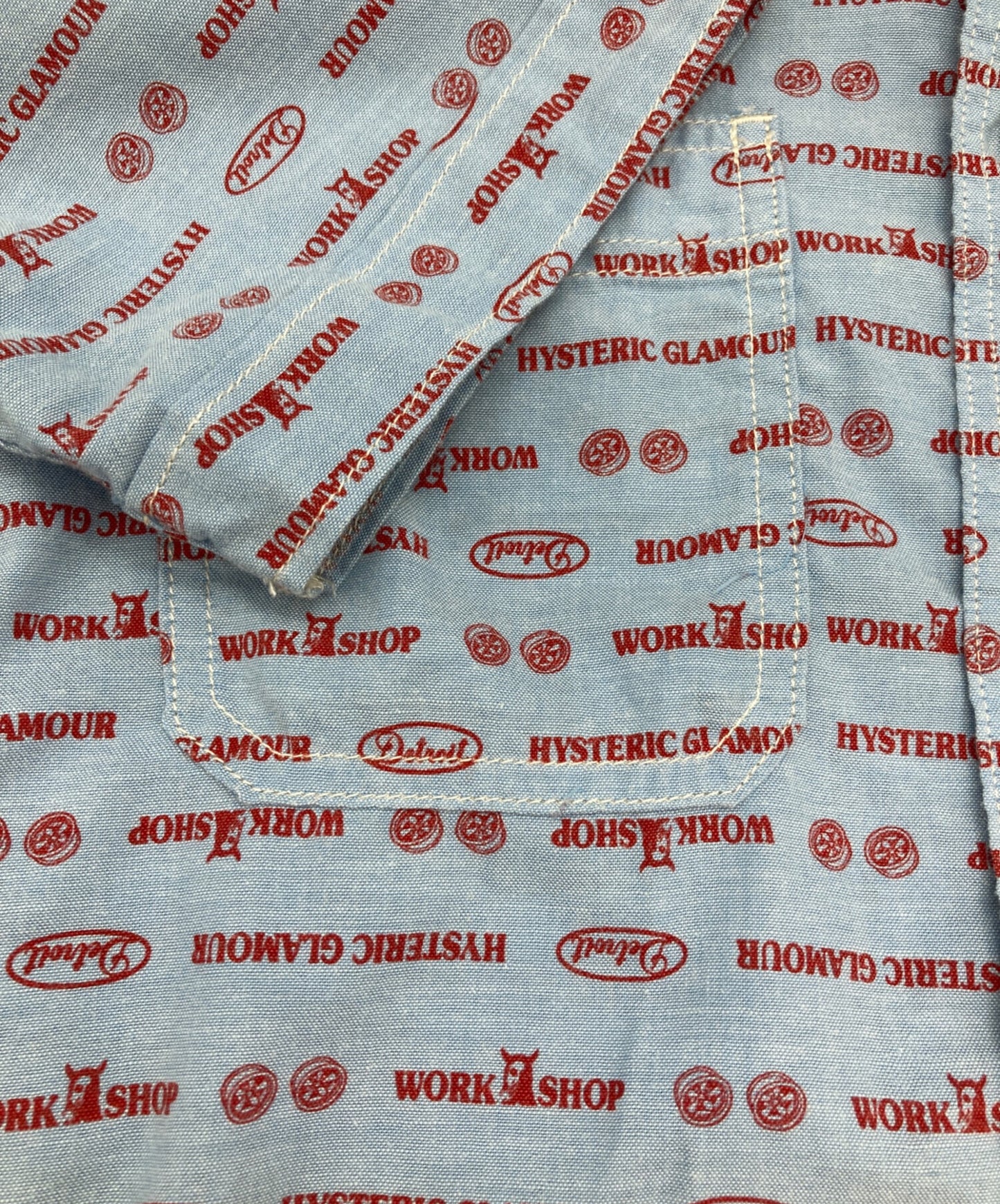 [Pre-owned] Hysteric Glamour work shirt 0222AH06