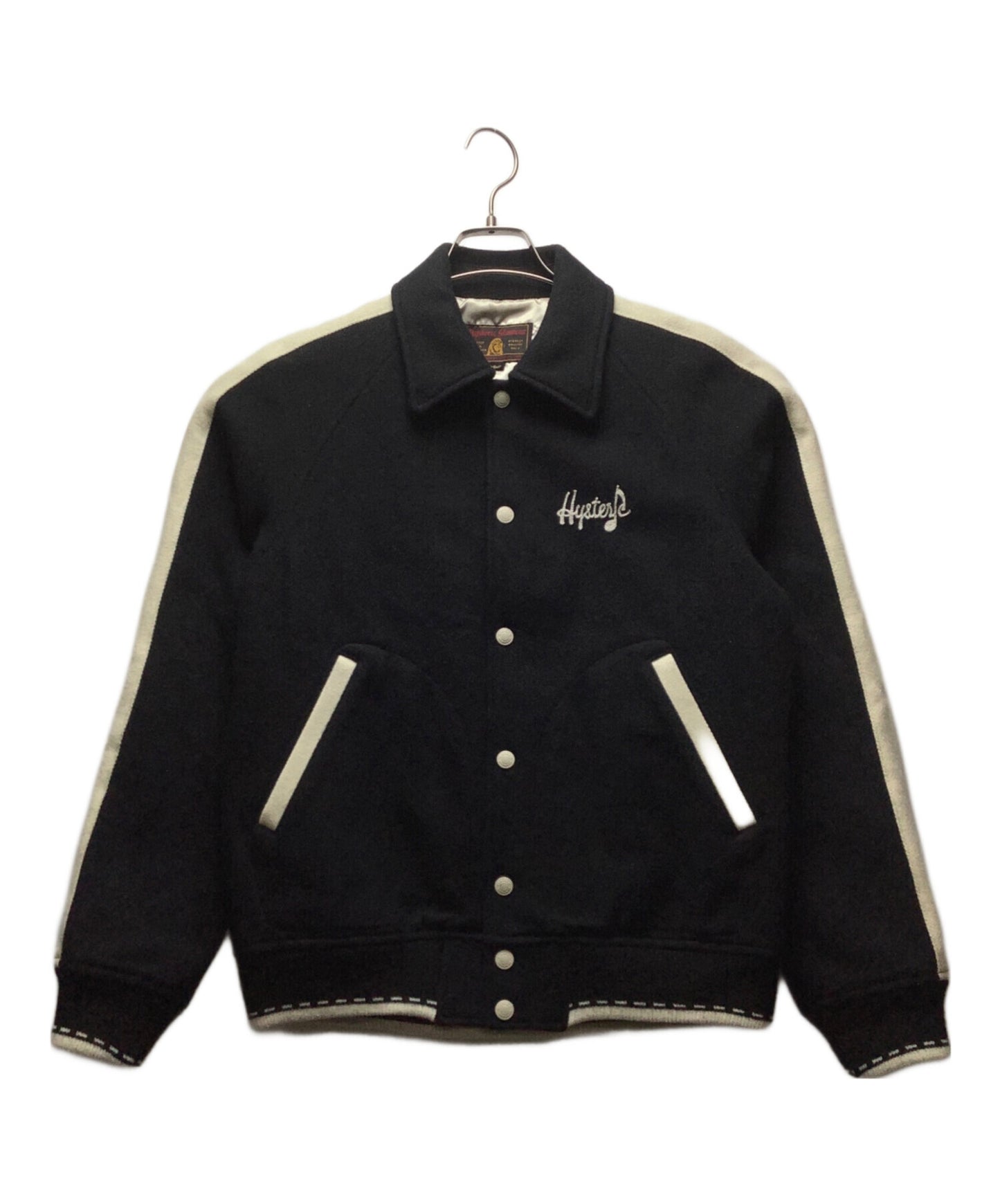 [Pre-owned] Hysteric Glamour RADIO JUNK embroidered stadium jacket 02193AB13