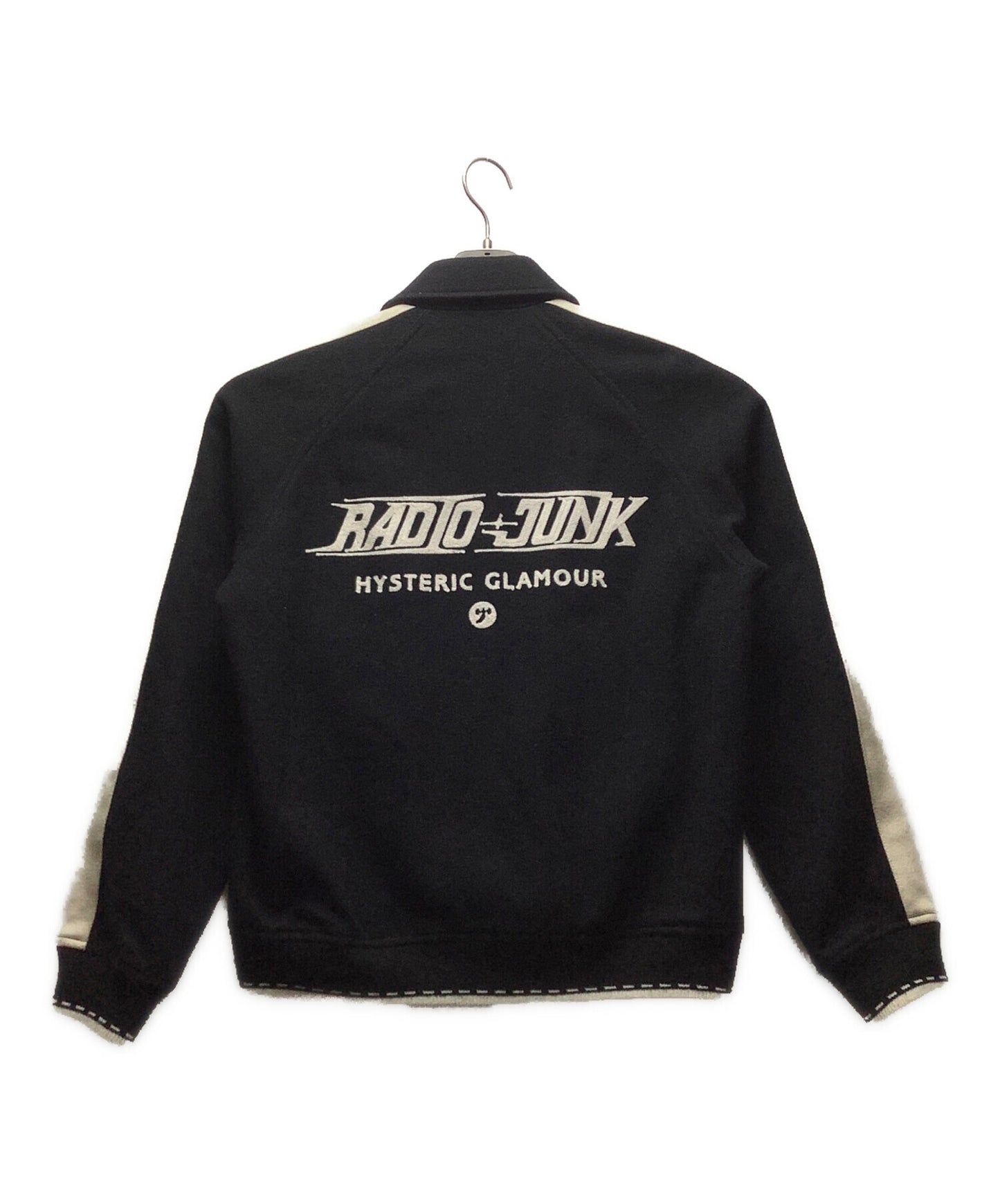 [Pre-owned] Hysteric Glamour RADIO JUNK embroidered stadium jacket 02193AB13