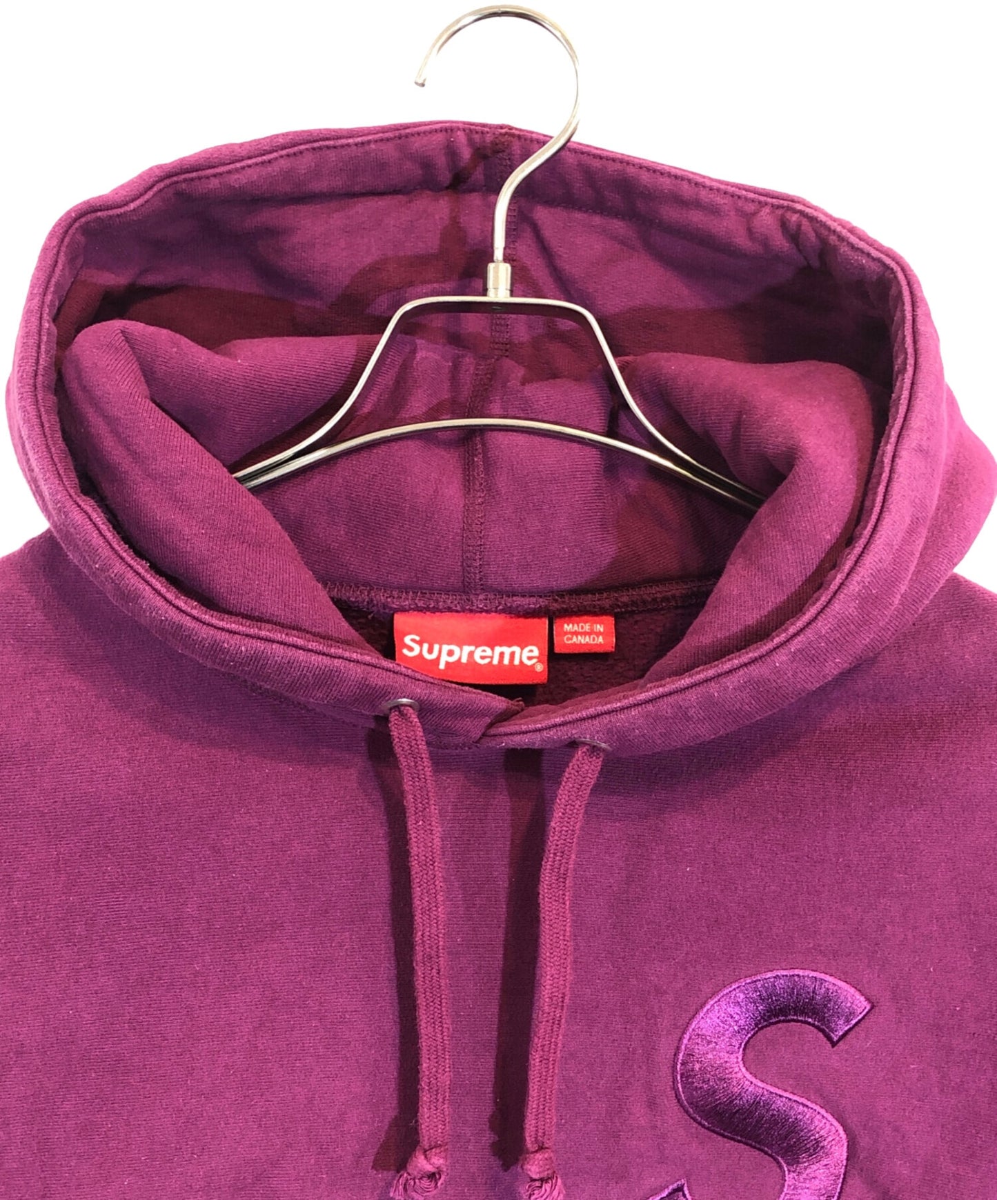 [Pre-owned] SUPREME 17AW / Tonal S Logo Hooded Sweatshirt