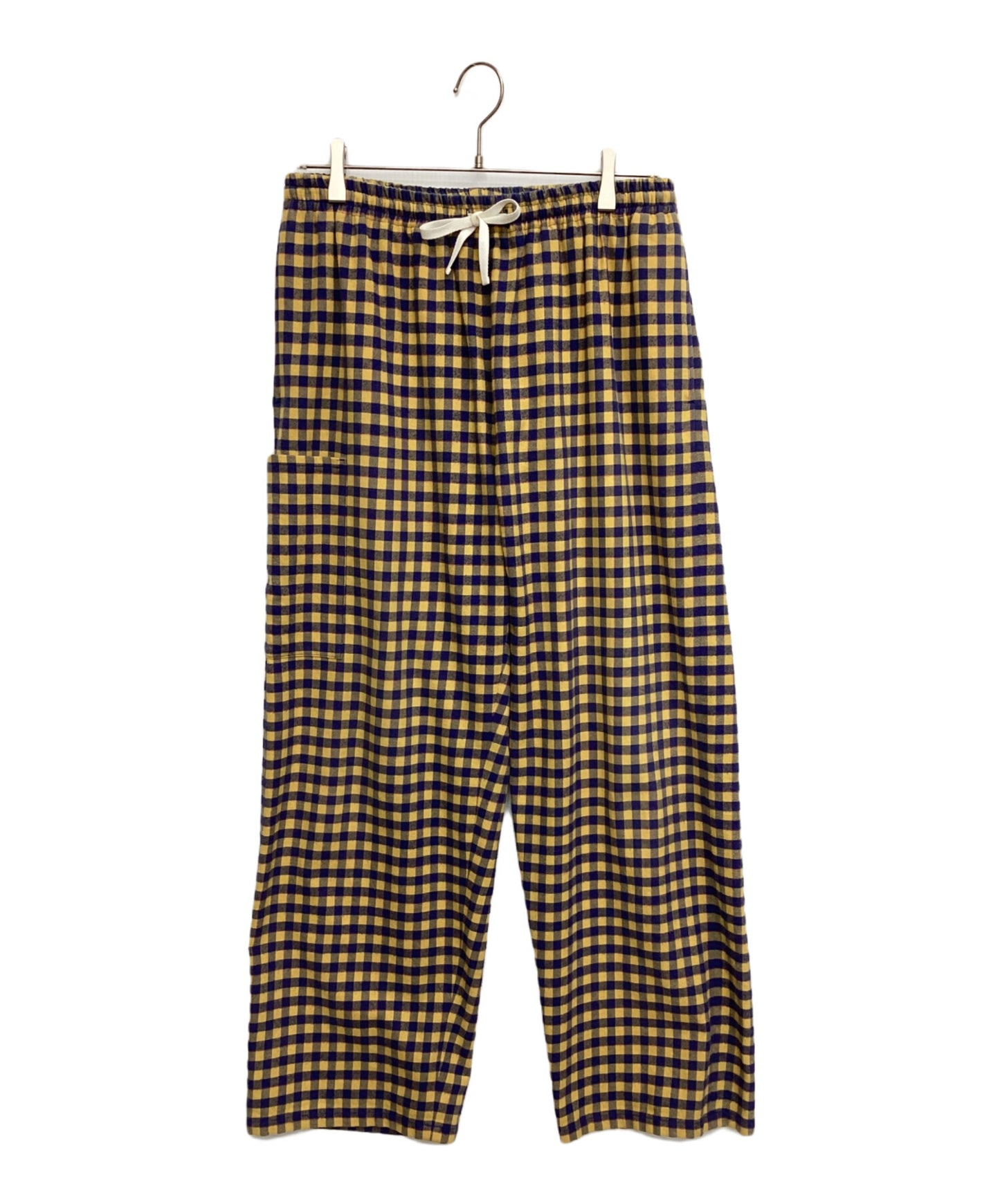 [Pre-owned] GUCCI Check Easy Pants 625284