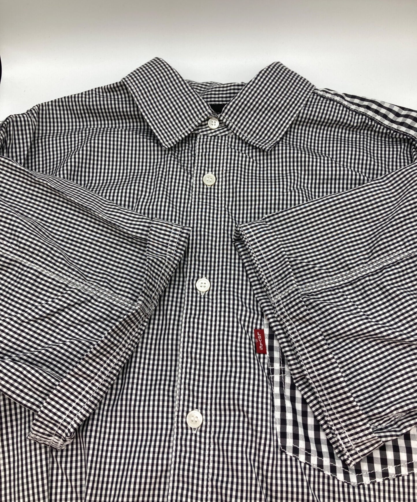 [Pre-owned] eYe COMME des GARCONS JUNYAWATANABE MAN Cotton Check Shirt WM-B906/AD2023