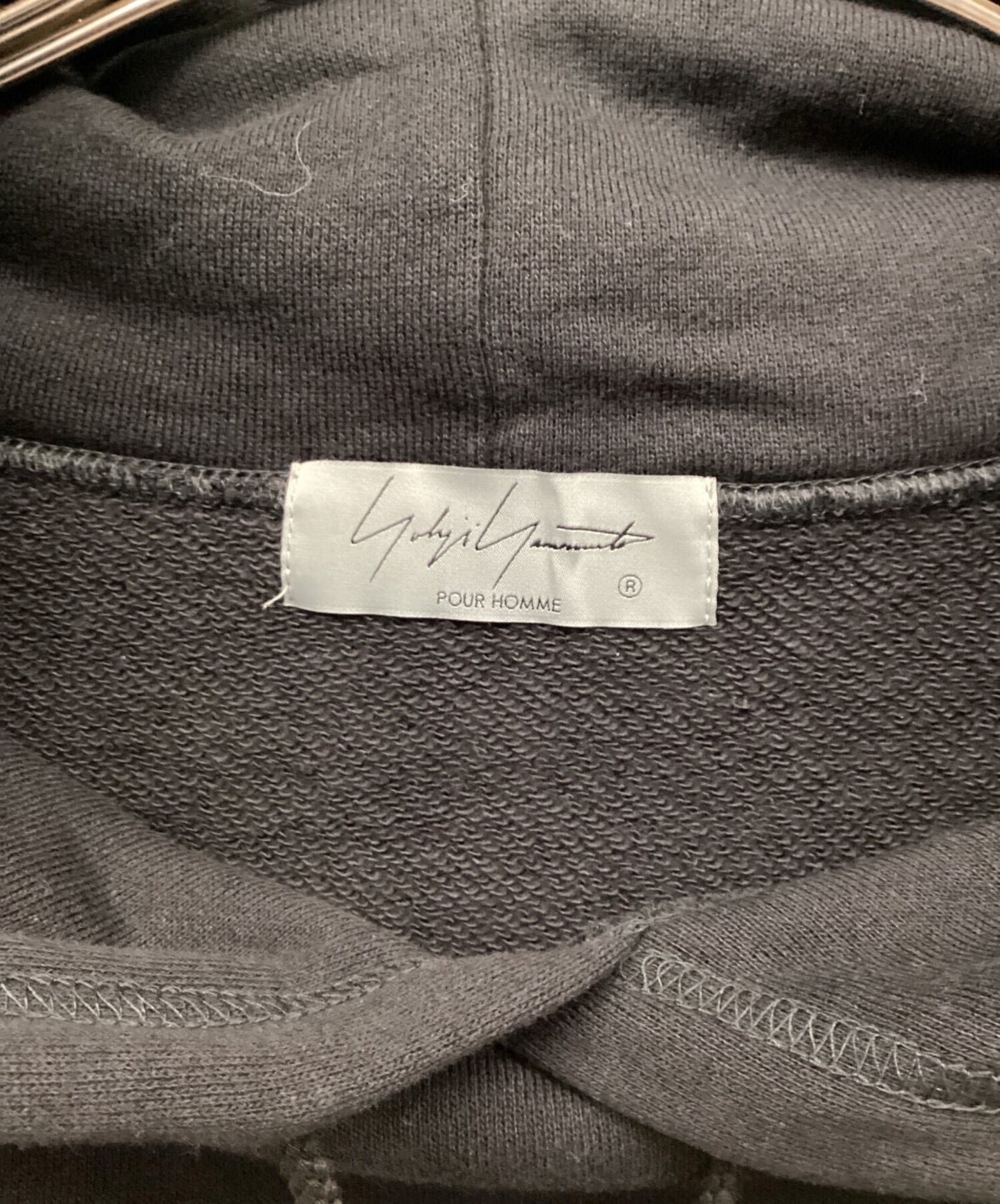 [Pre-owned] Yohji Yamamoto pour homme POUR HOMME PRINT HOODIE HE-T43-990