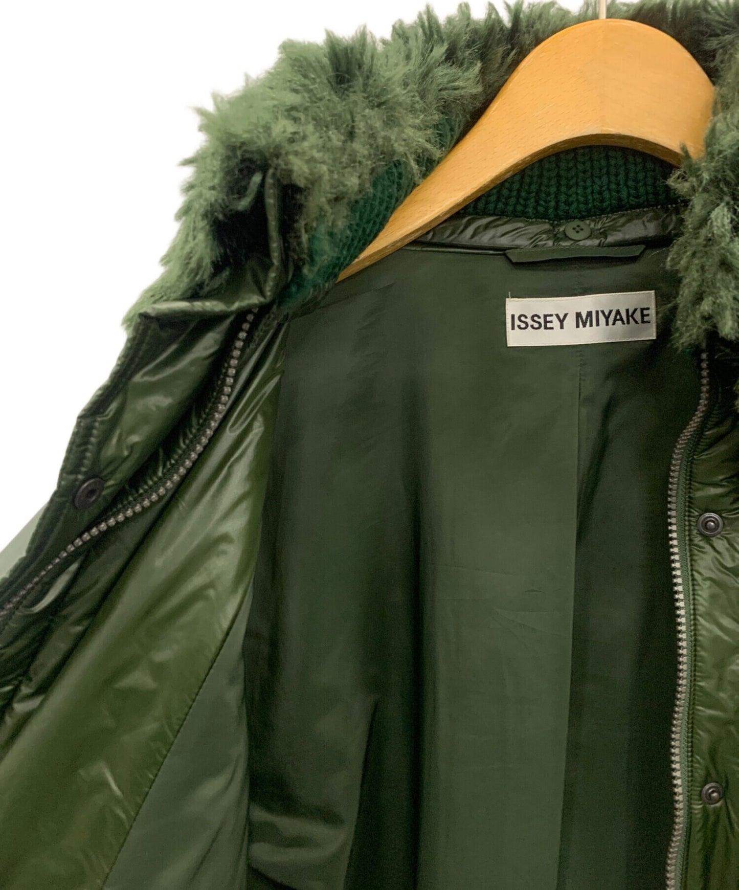 [Pre-owned] ISSEY MIYAKE long, cotton coat IM23FA005