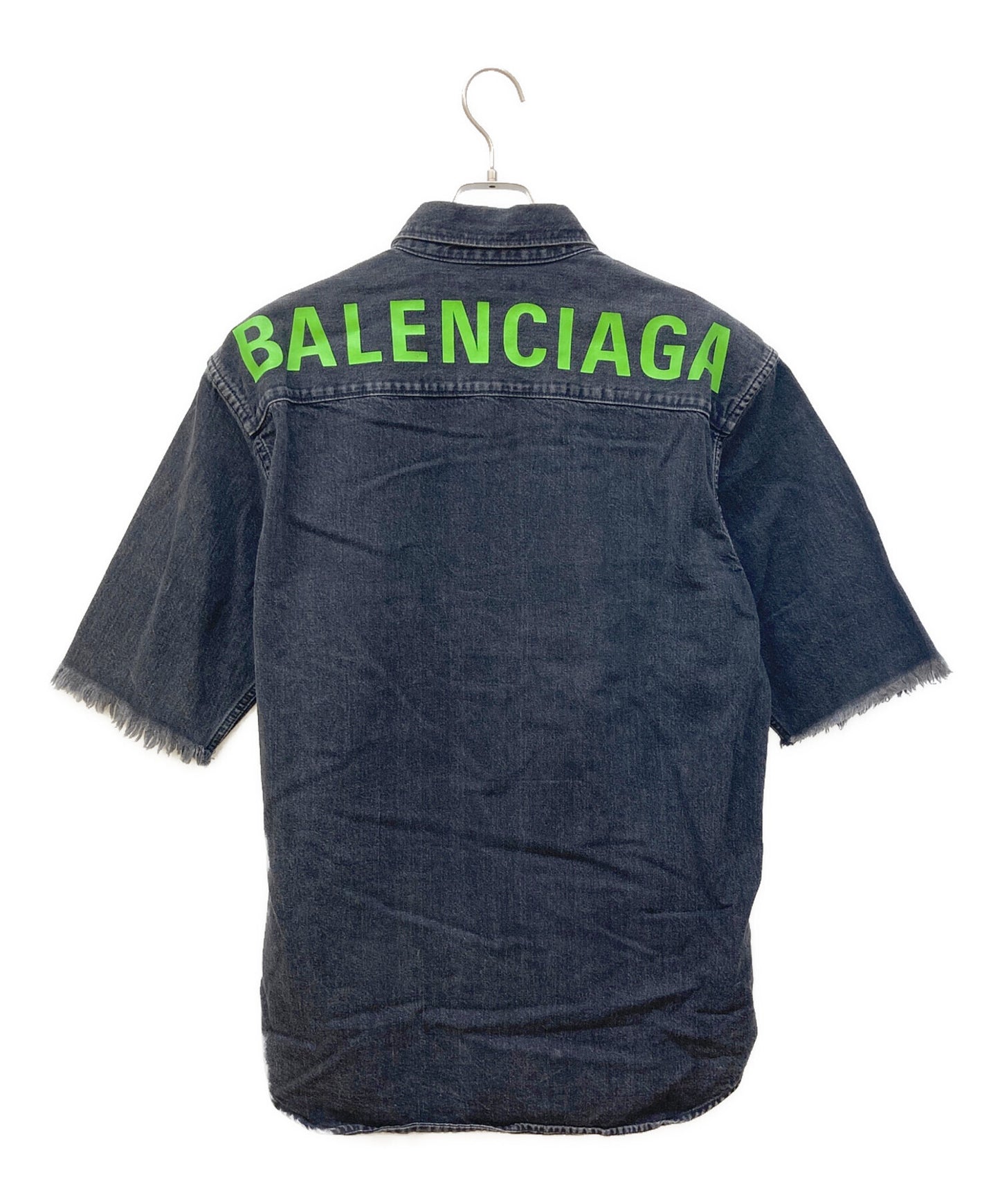 [Pre-owned] BALENCIAGA S/S Denim Shirt 571368
