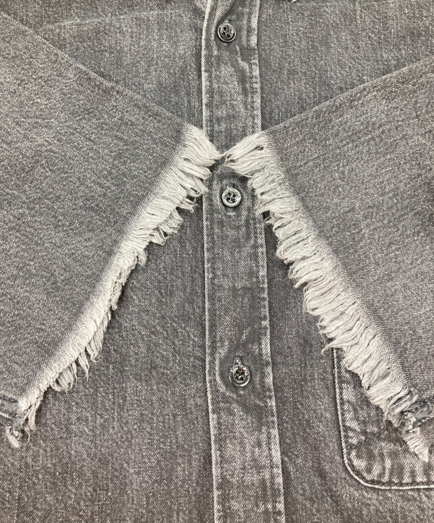 [Pre-owned] BALENCIAGA S/S Denim Shirt 571368