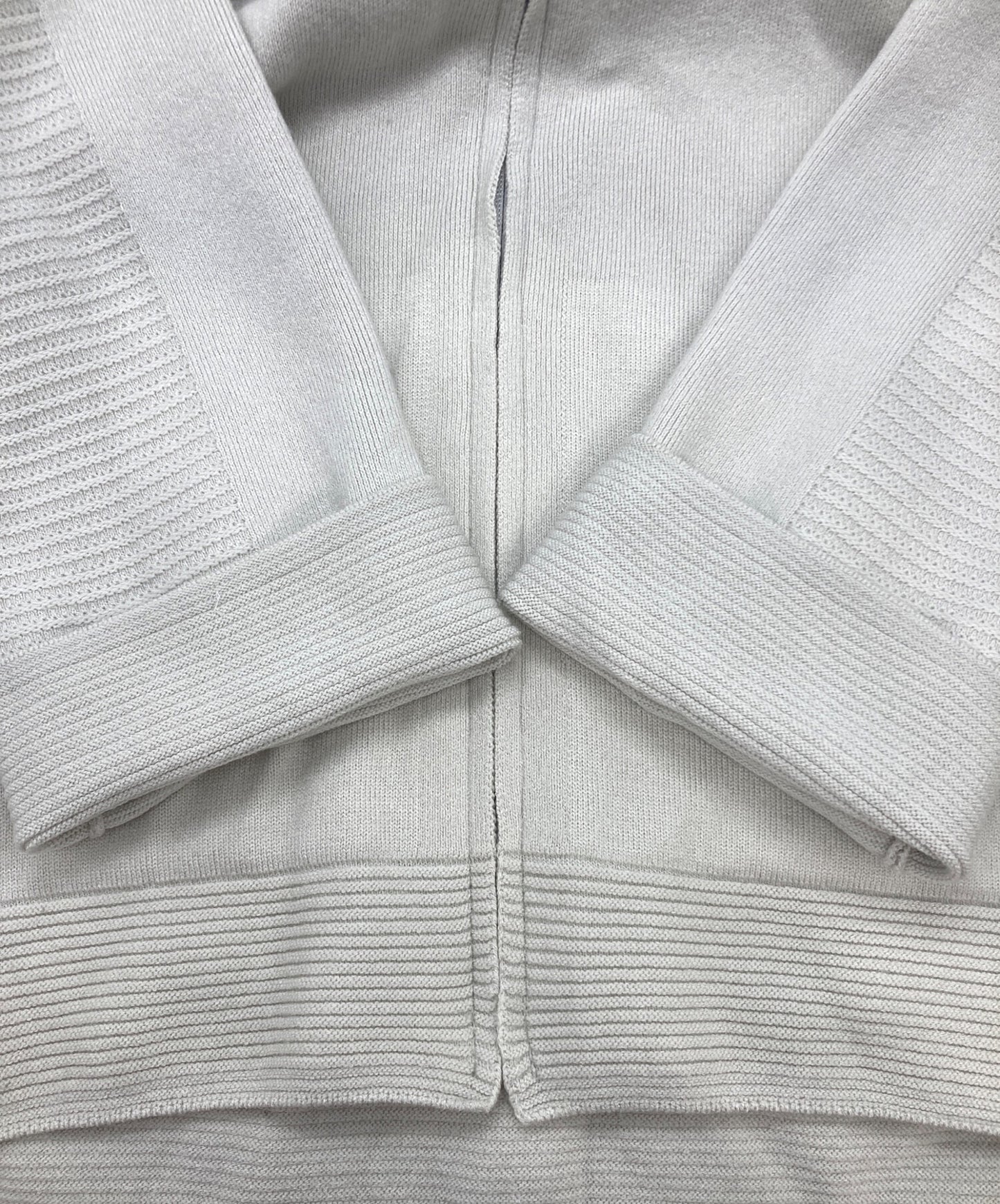 [Pre-owned] PLEATS PLEASE knit zip parka PP03-KC772