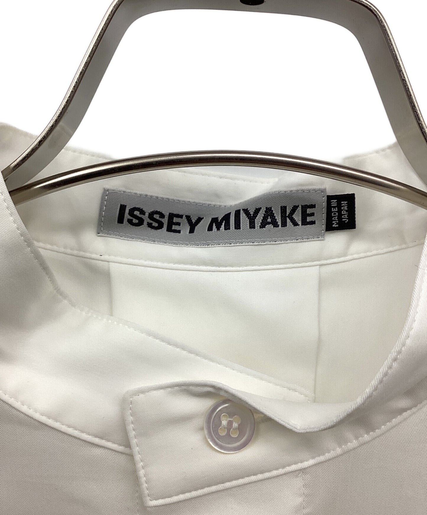 [Pre-owned] ISSEY MIYAKE single-breasted shirt IM38FJ040
