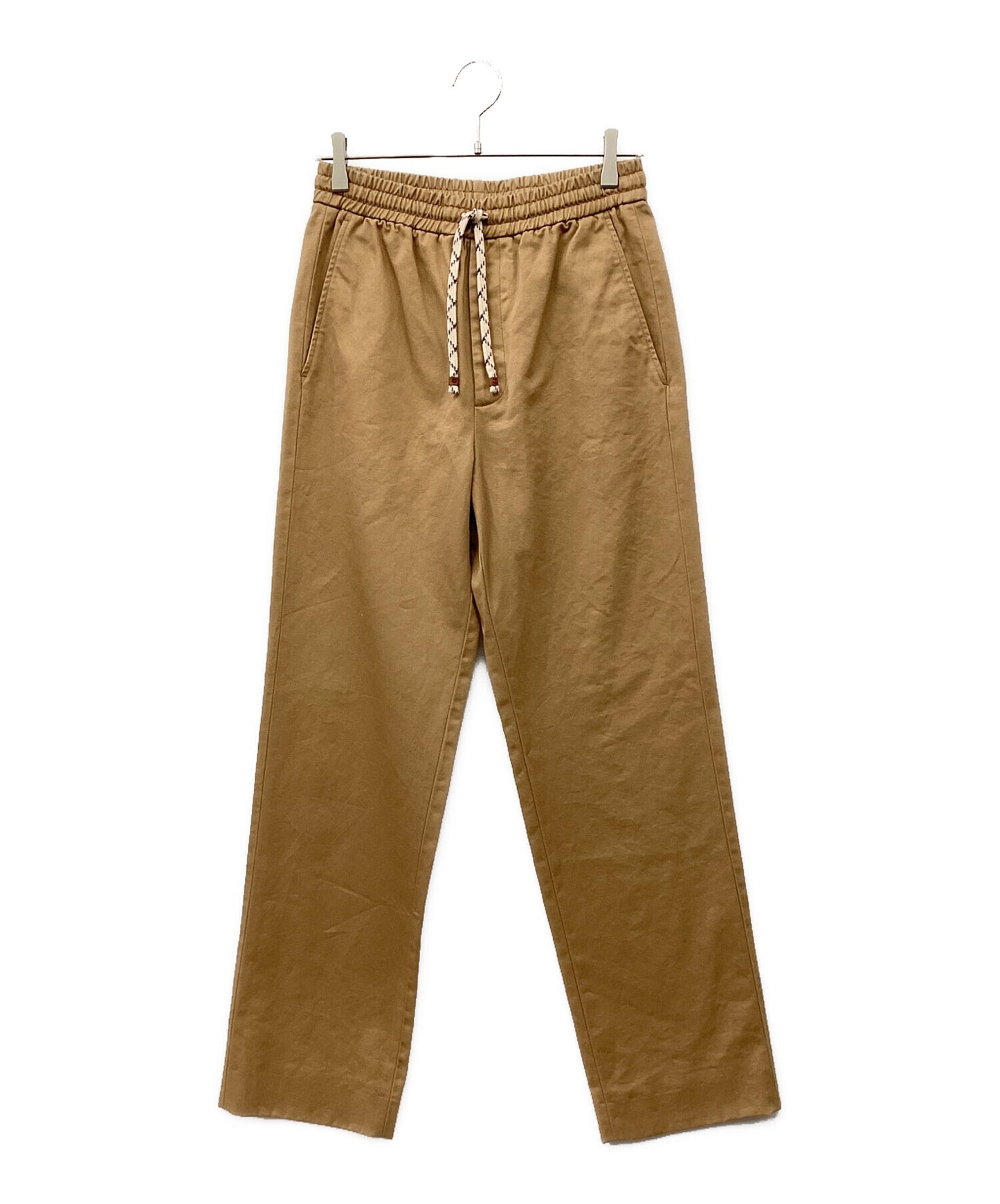 [Pre-owned] GUCCI Logo-Print Drawstring Track Pants 694110