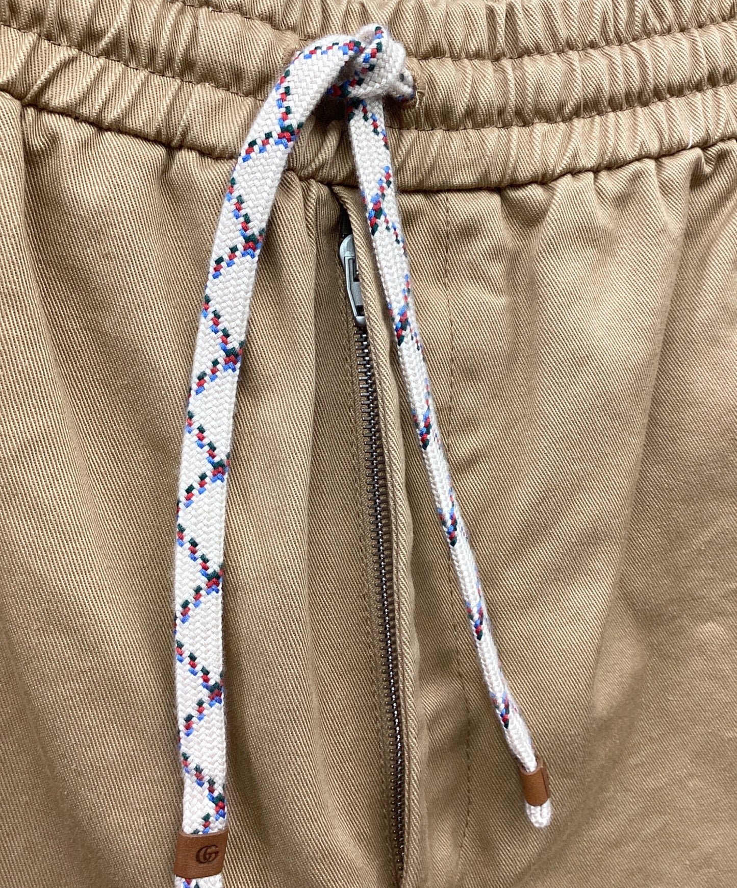 [Pre-owned] GUCCI Logo-Print Drawstring Track Pants 694110