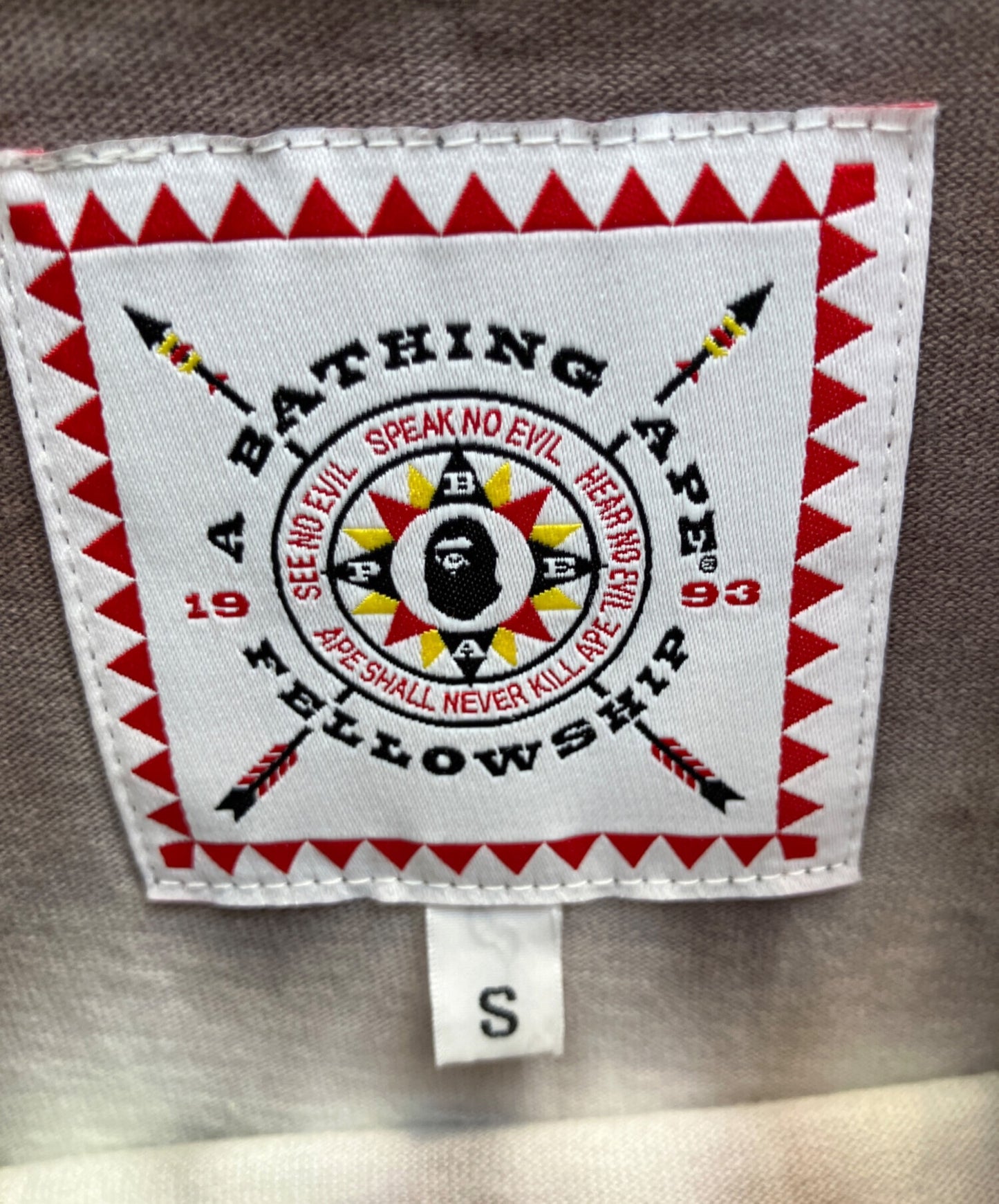 [Pre-owned] A BATHING APE tie-dye T-shirt