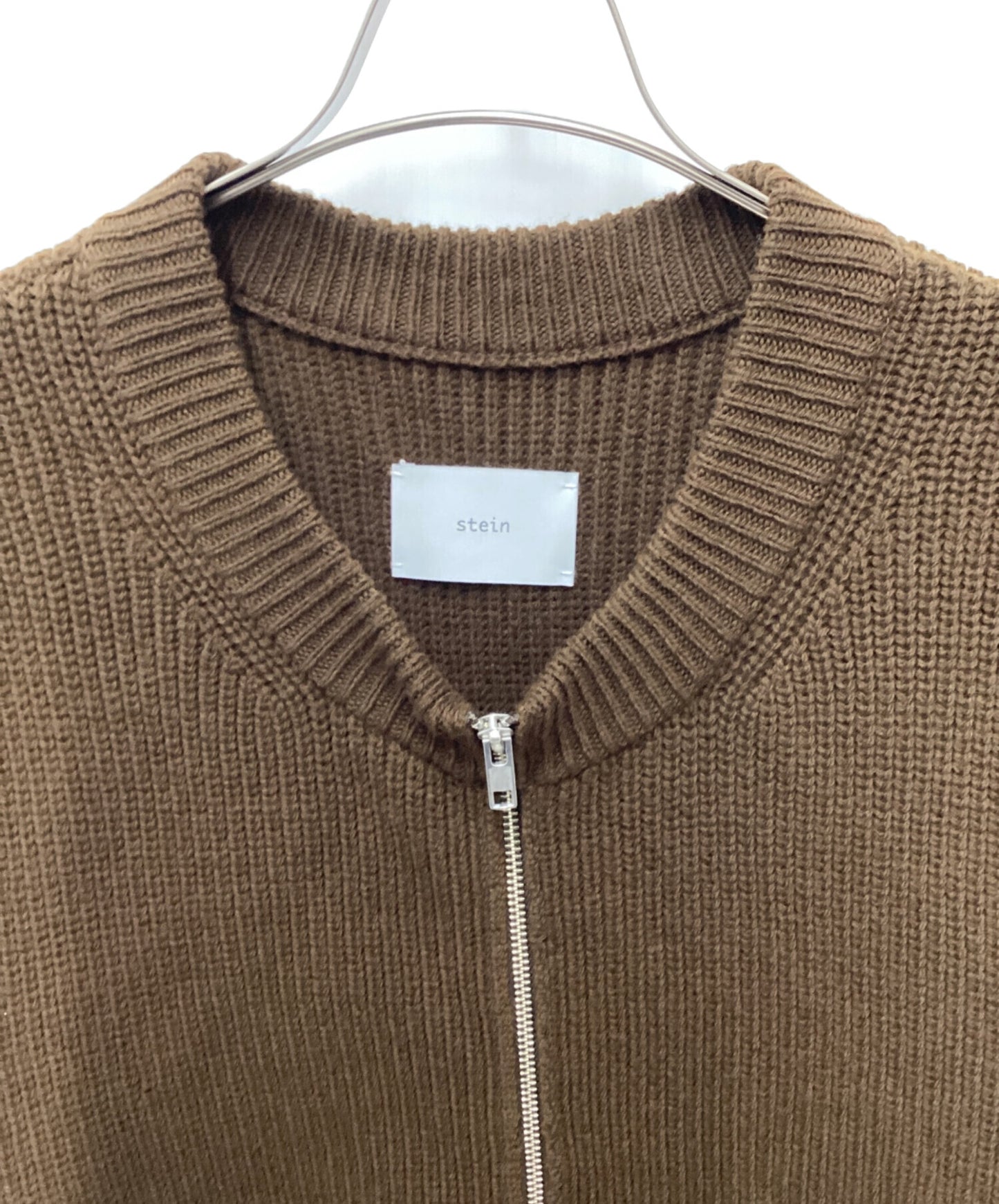 [Pre-owned] stein Oversized Drivers Knit Zip Vest ST.844