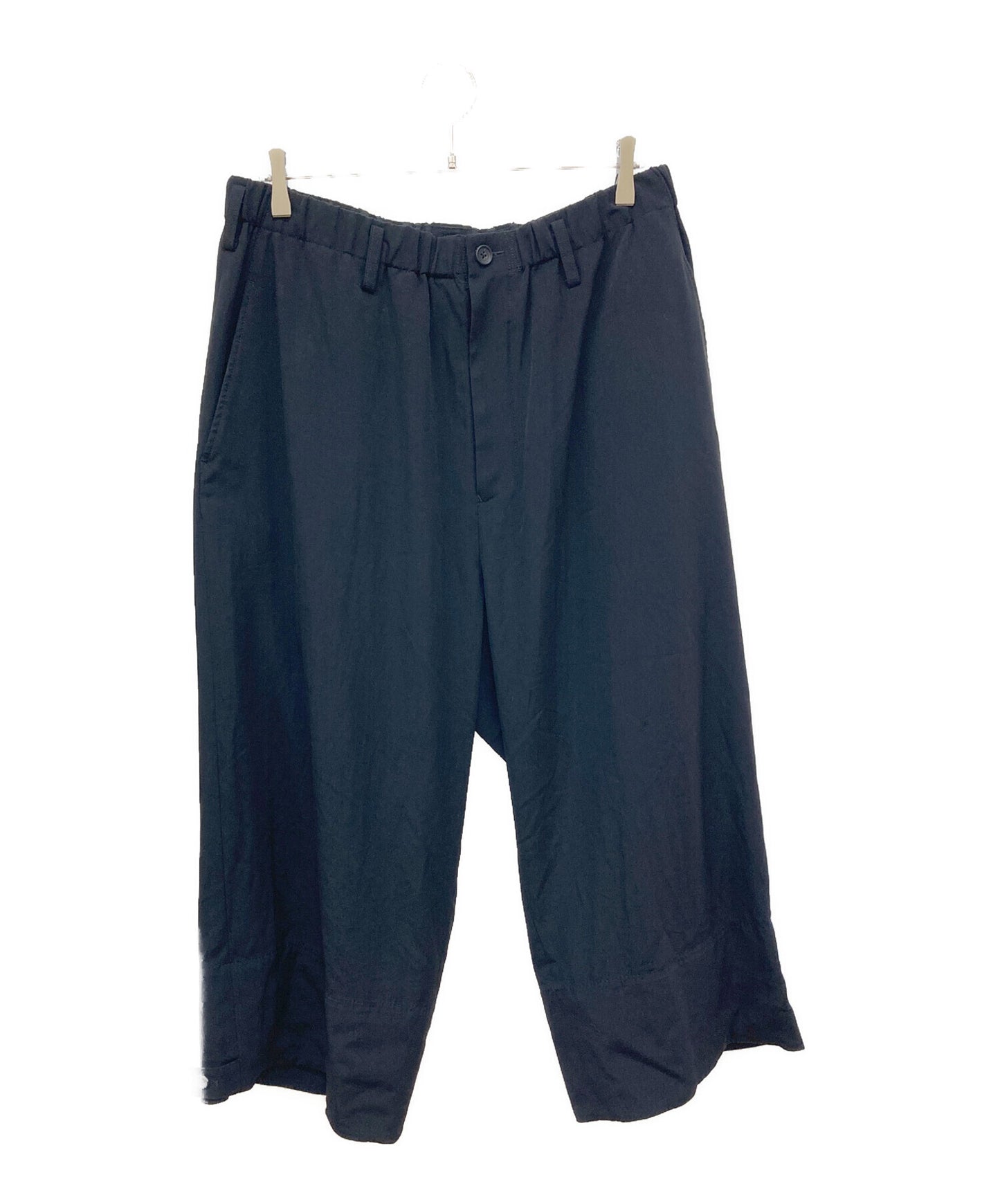[Pre-owned] Yohji Yamamoto pour homme Elastic Waistband Cropped Trousers HZ-P42-500