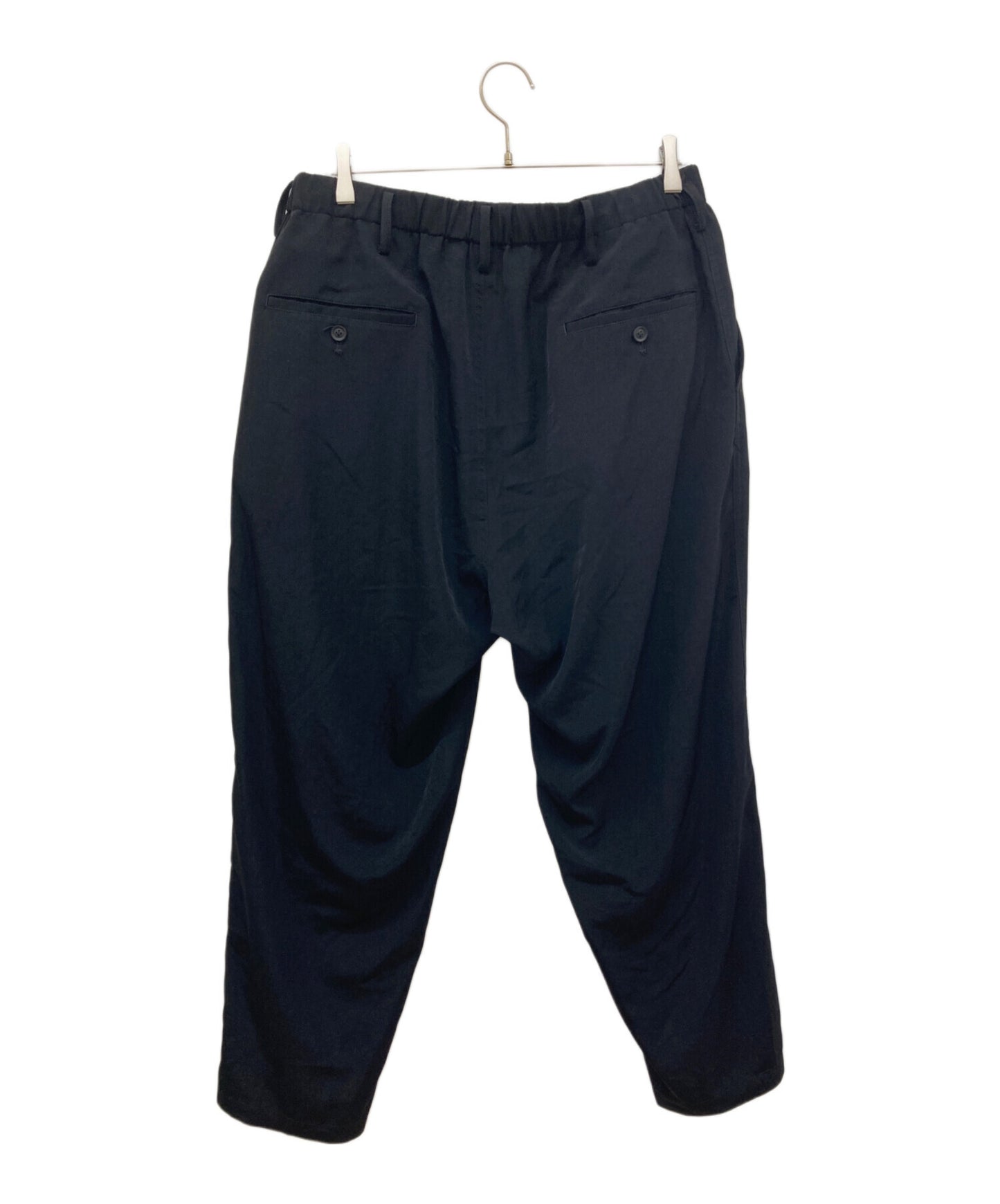 [Pre-owned] Yohji Yamamoto pour homme Ta Tuxedo U-Double Stitch Elastic Pant HS-P12-500