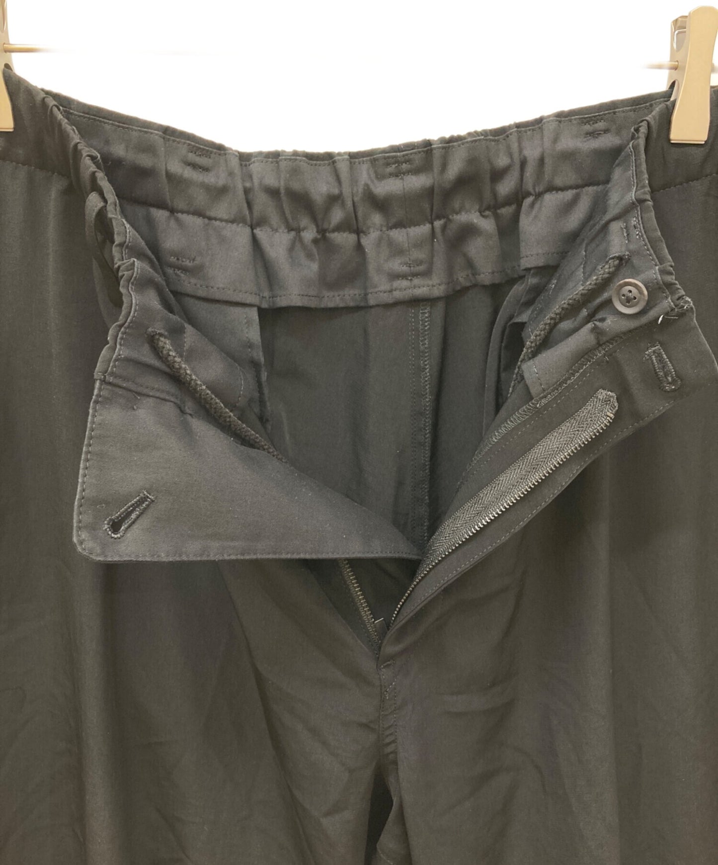 [Pre-owned] Yohji Yamamoto pour homme Ta Tuxedo U-Double Stitch Elastic Pant HS-P12-500