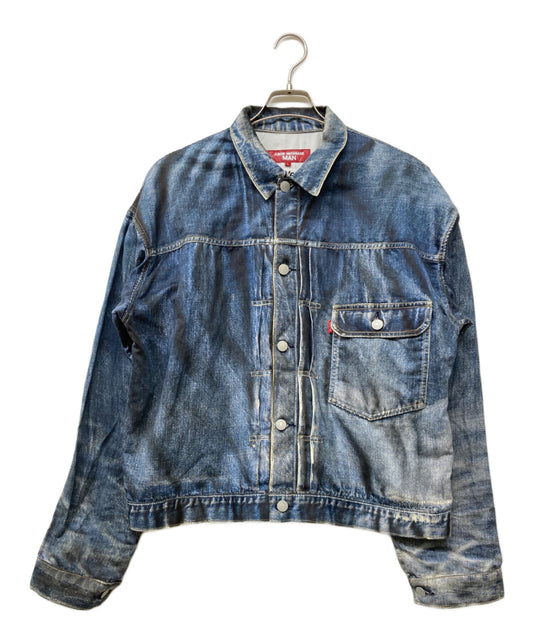 [Pre-owned] eYe COMME des GARCONS JUNYAWATANABE MAN Cotton linen dungaree print WI-J907/AD2021