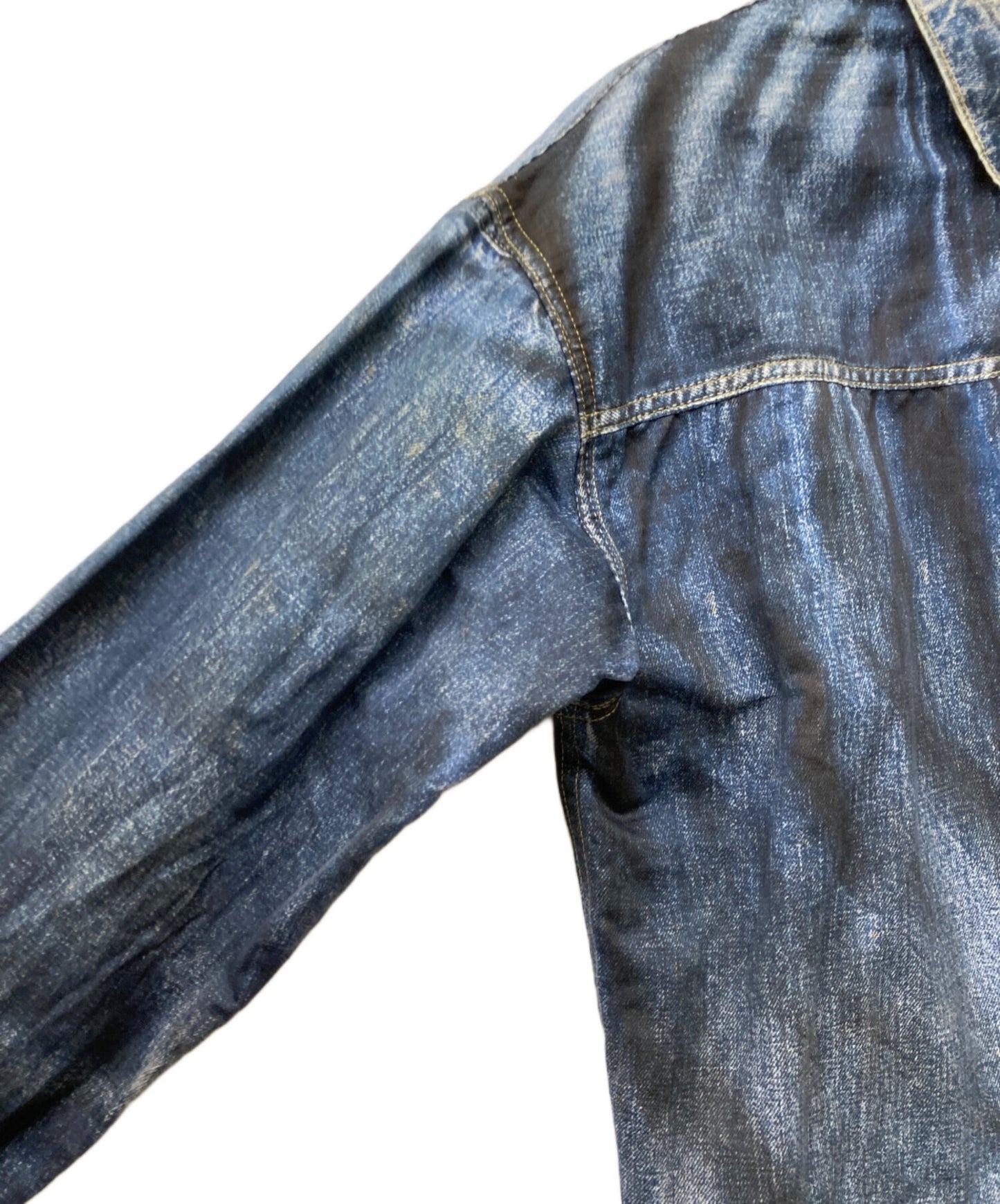 [Pre-owned] eYe COMME des GARCONS JUNYAWATANABE MAN Cotton linen dungaree print WI-J907/AD2021