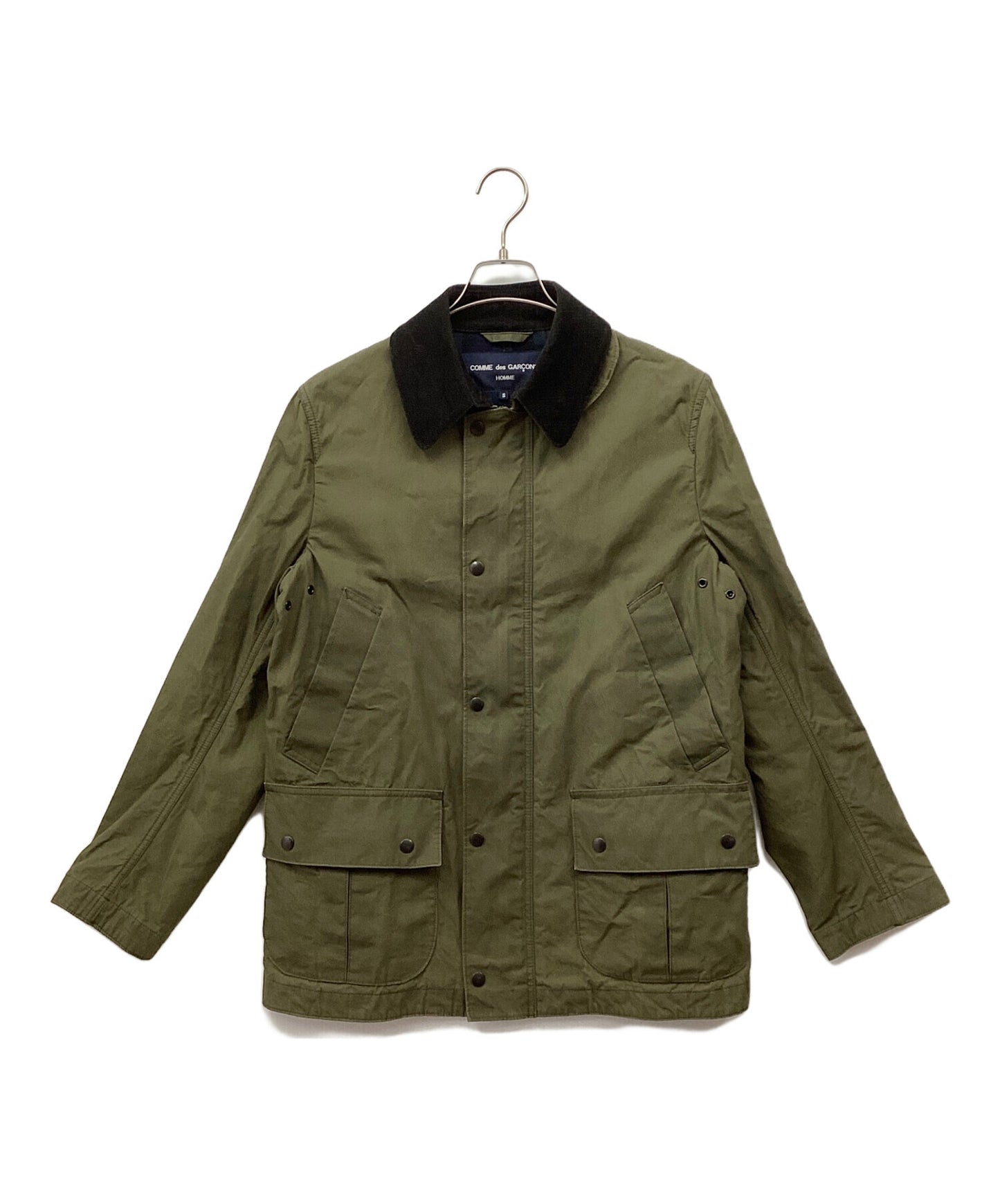 [Pre-owned] COMME des GARCONS HOMME Cotton Waxed Cloth Field Jacket HR-J009