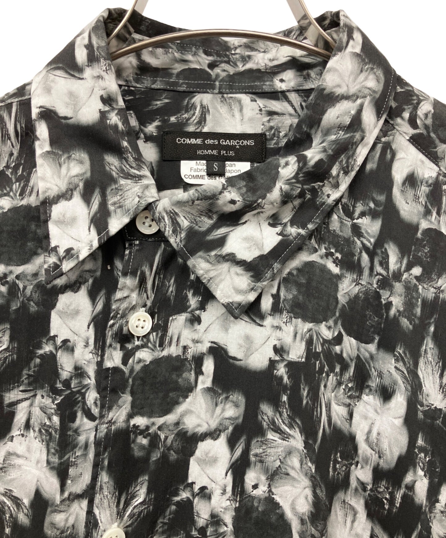 [Pre-owned] COMME des GARCONS HOMME PLUS Asymmetrical Reconstruction Layered Long Shirt PI-B009