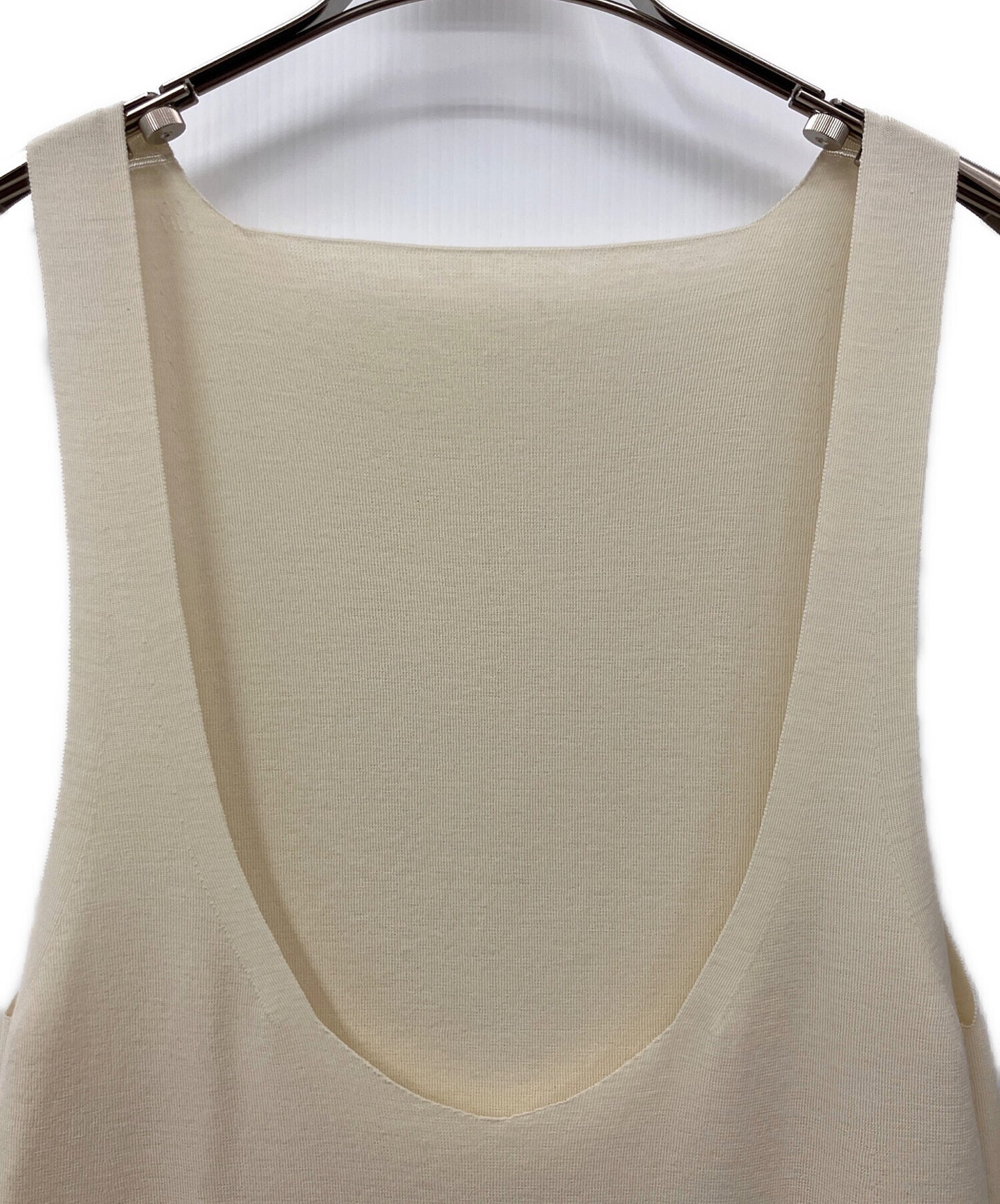 [Pre-owned] AURALEE WOOL-RECYCLED POLYESTER HIGH-GAUGE RIB-KNIT DRESS A23SD04HS