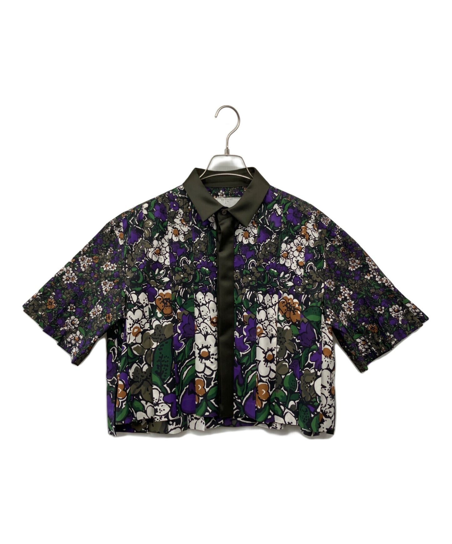 [Pre-owned] sacai Floral Print Shirt 23-06654