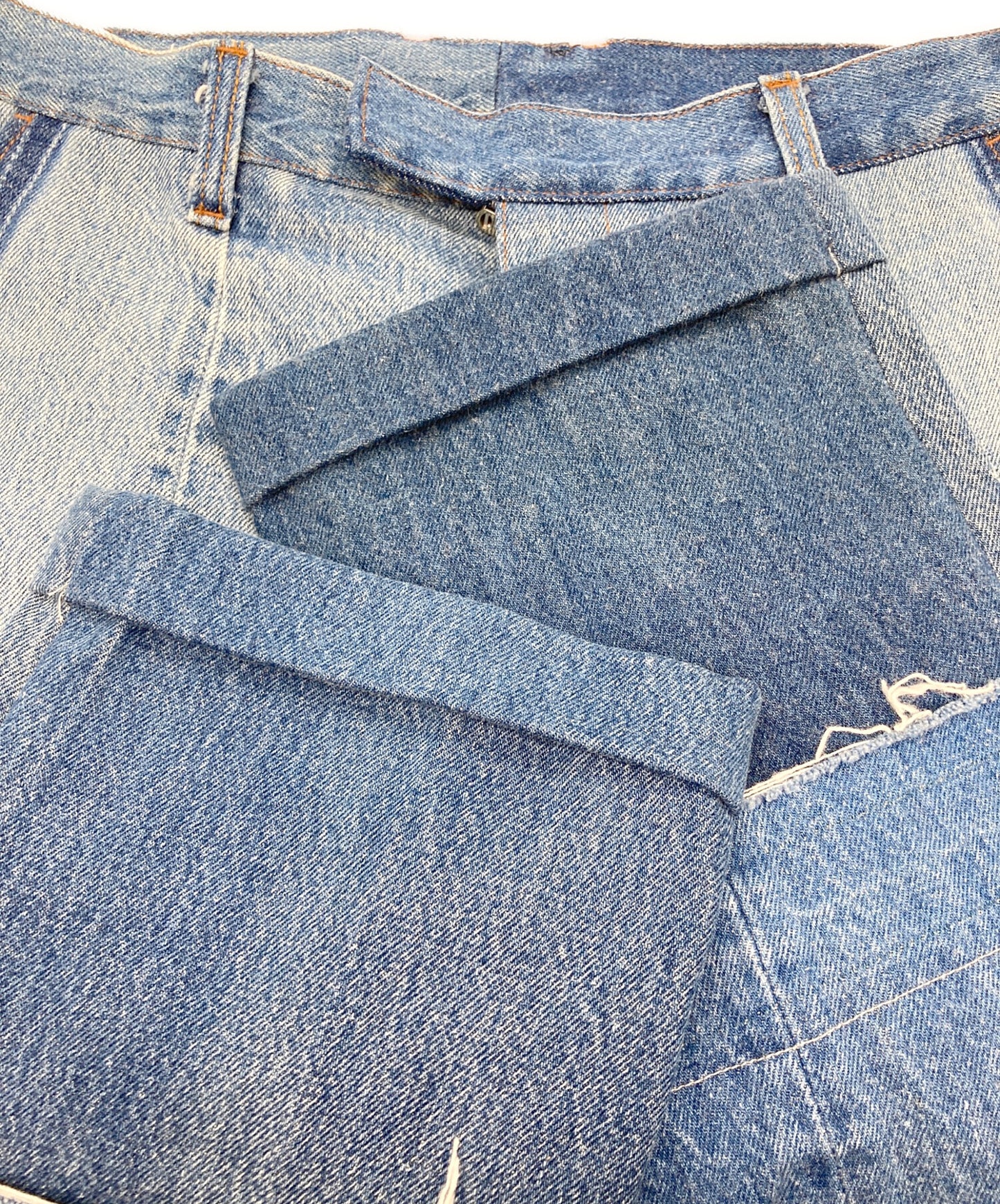 [Pre-owned] TAKAHIROMIYASHITA TheSoloIst. layered jean sw.0145