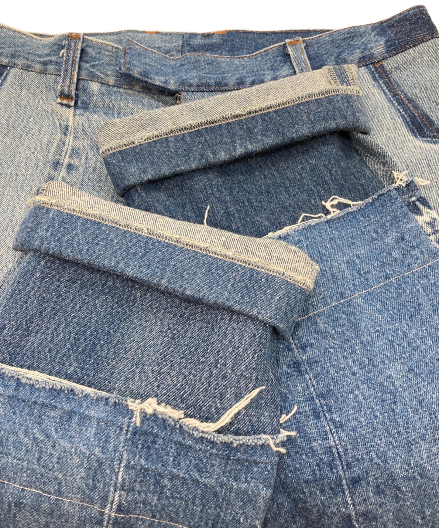 [Pre-owned] TAKAHIROMIYASHITA TheSoloIst. layered jean sw.0145