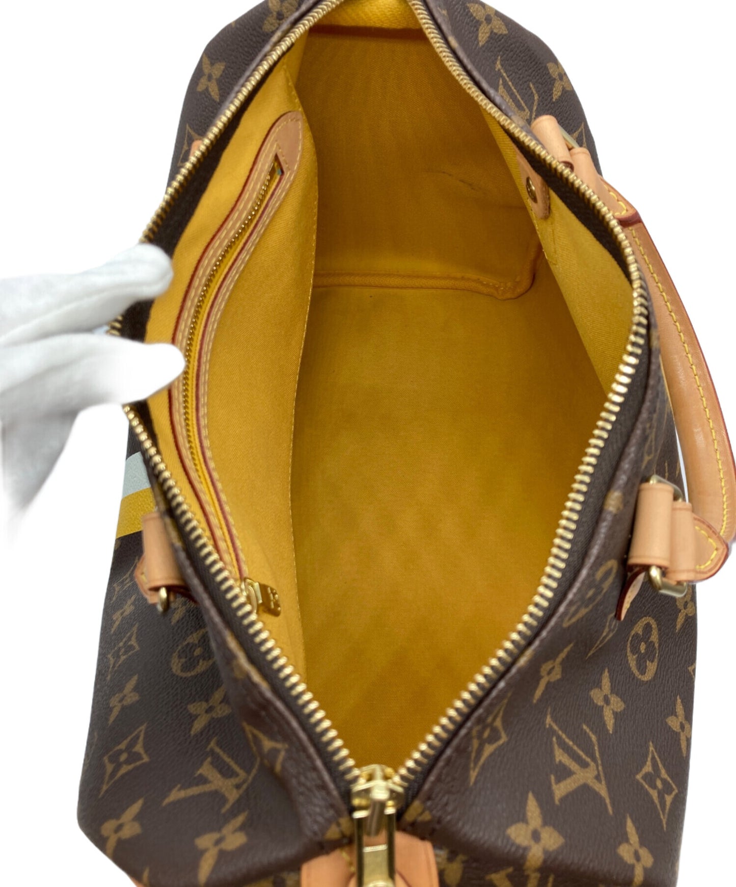 [Pre-owned] LOUIS VUITTON Monogram Speedy 30 / mini Boston bag / handbag / LV logo / initials / leather bag / made in France / made in France / luxury / designer / import / bag / briefcase M41108