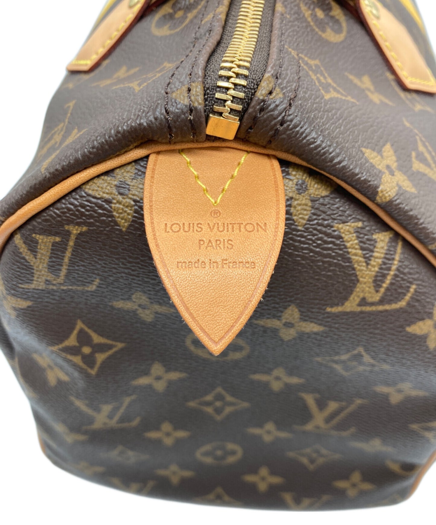 [Pre-owned] LOUIS VUITTON Monogram Speedy 30 / mini Boston bag / handbag / LV logo / initials / leather bag / made in France / made in France / luxury / designer / import / bag / briefcase M41108