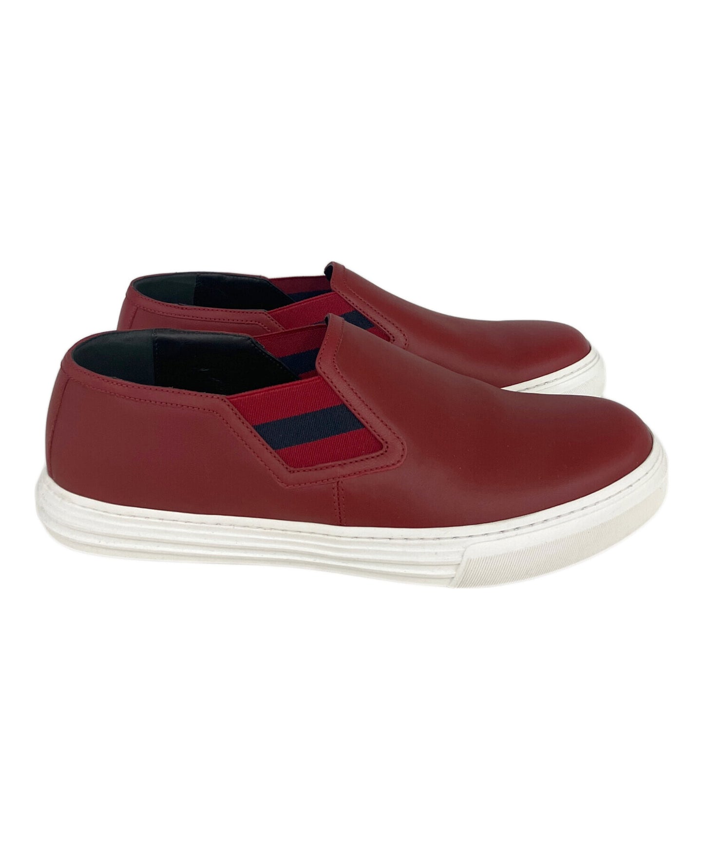 [Pre-owned] GUCCI Leather slip-on 466872