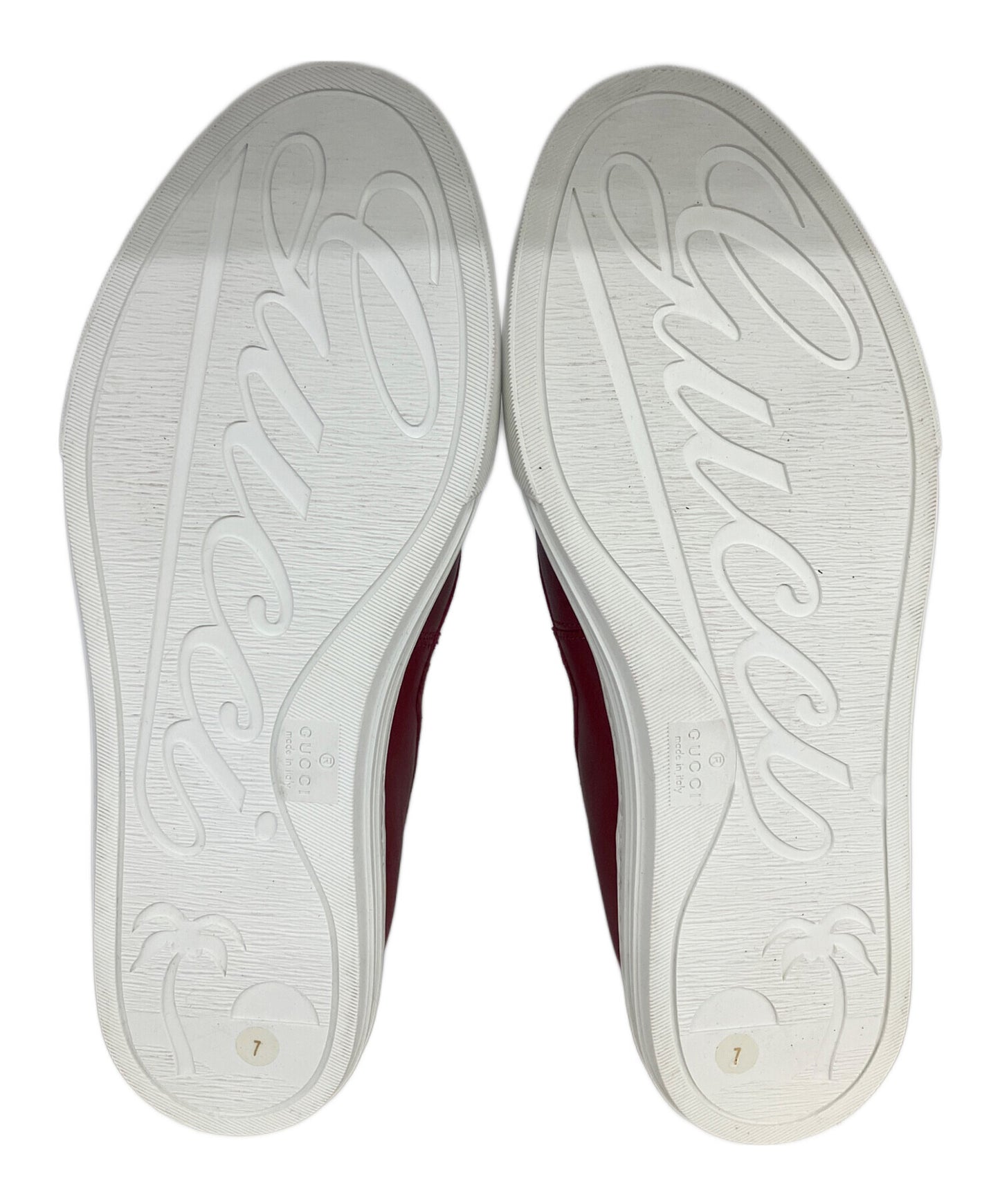 [Pre-owned] GUCCI Leather slip-on 466872